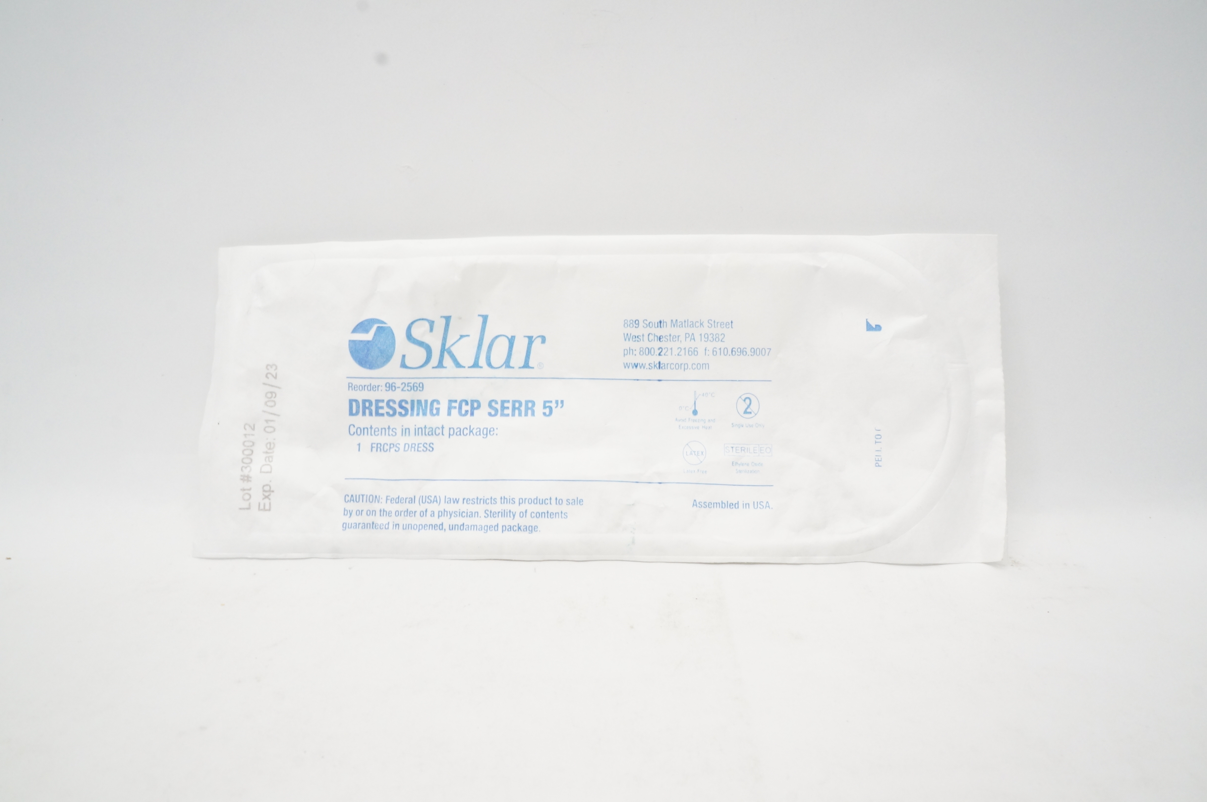 Sklar 96-2569 Dressing FCP Serr 5 inch