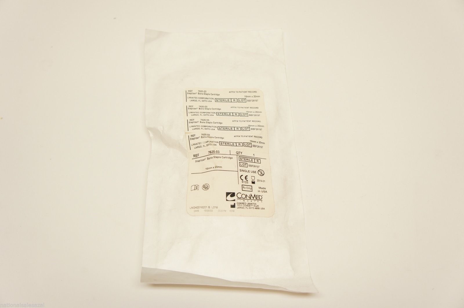 7620-03 ~ ConMed Bone Staple Cartridge 16 x 20mm (x)