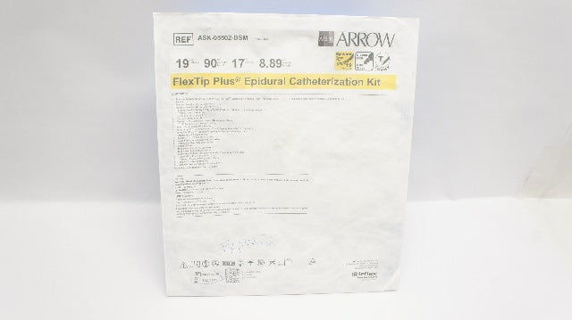 Teleflex ASK-05502-BSM Arrow FlexTip Plus Epidural Catheterization Kit 19Ga (x)