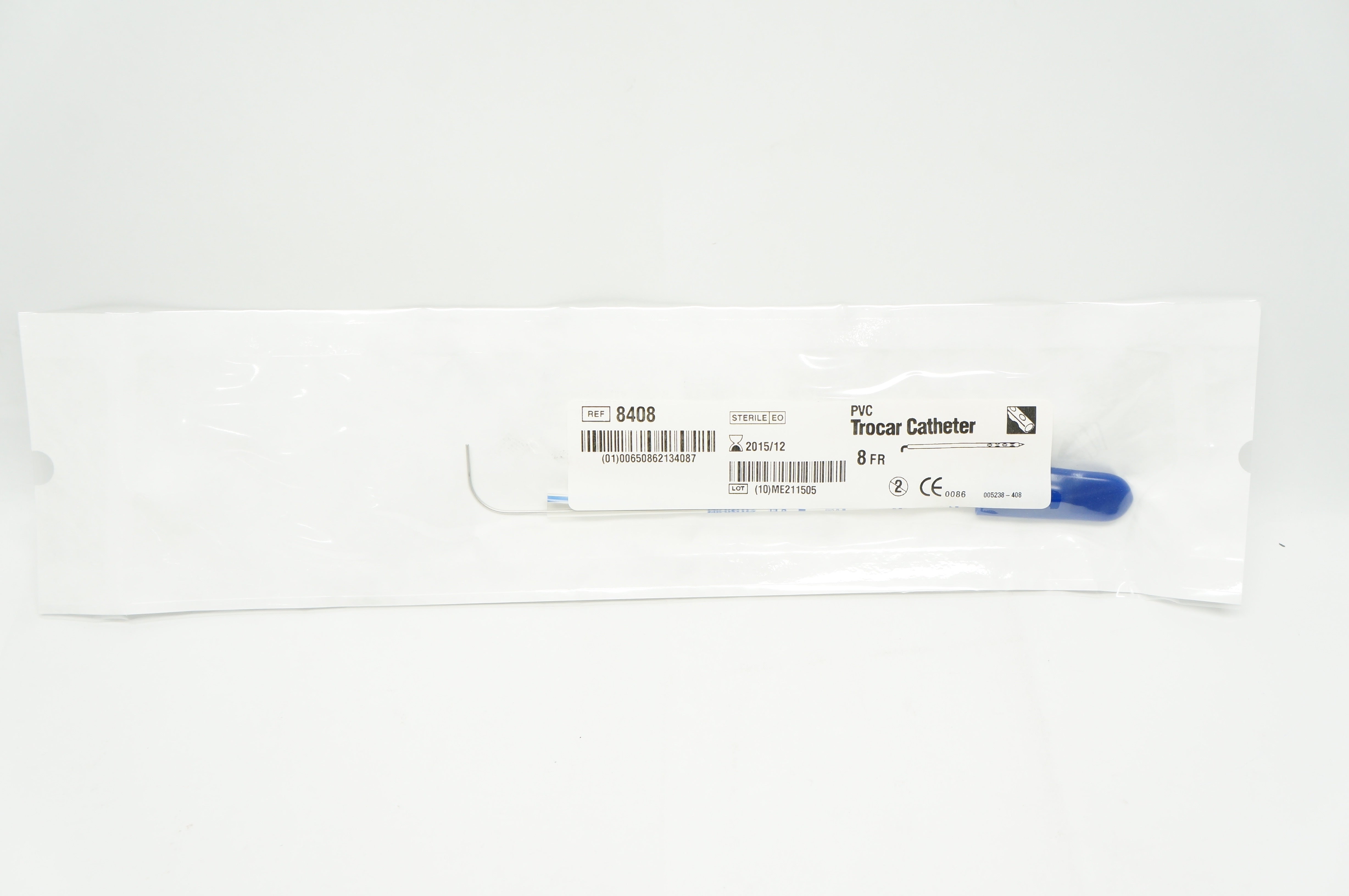 Atrium 8408 PVC Trocar Cath. 8Fr (x)