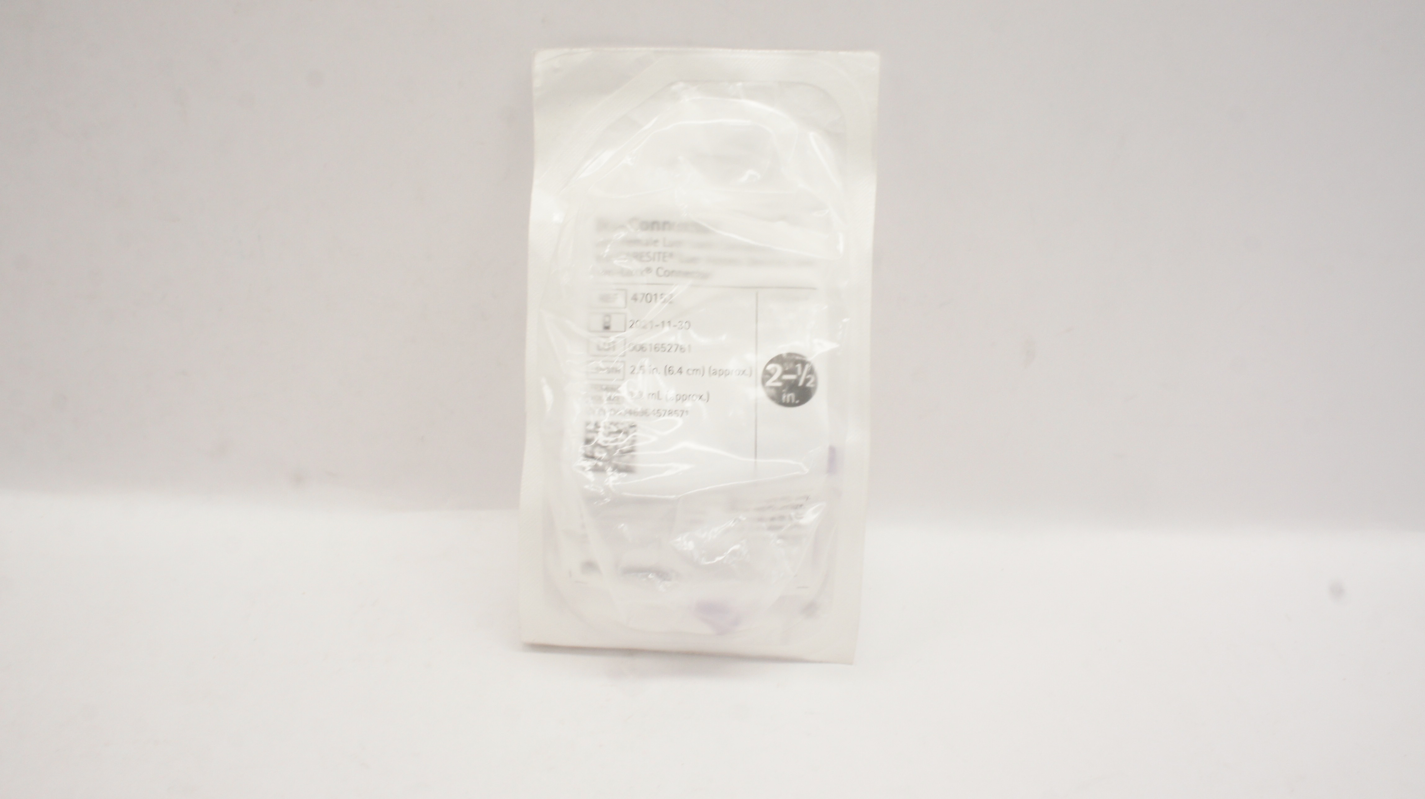 Braun 470152 Tri-Connector With Female Luer Lock Connector 2.5 inch (x)