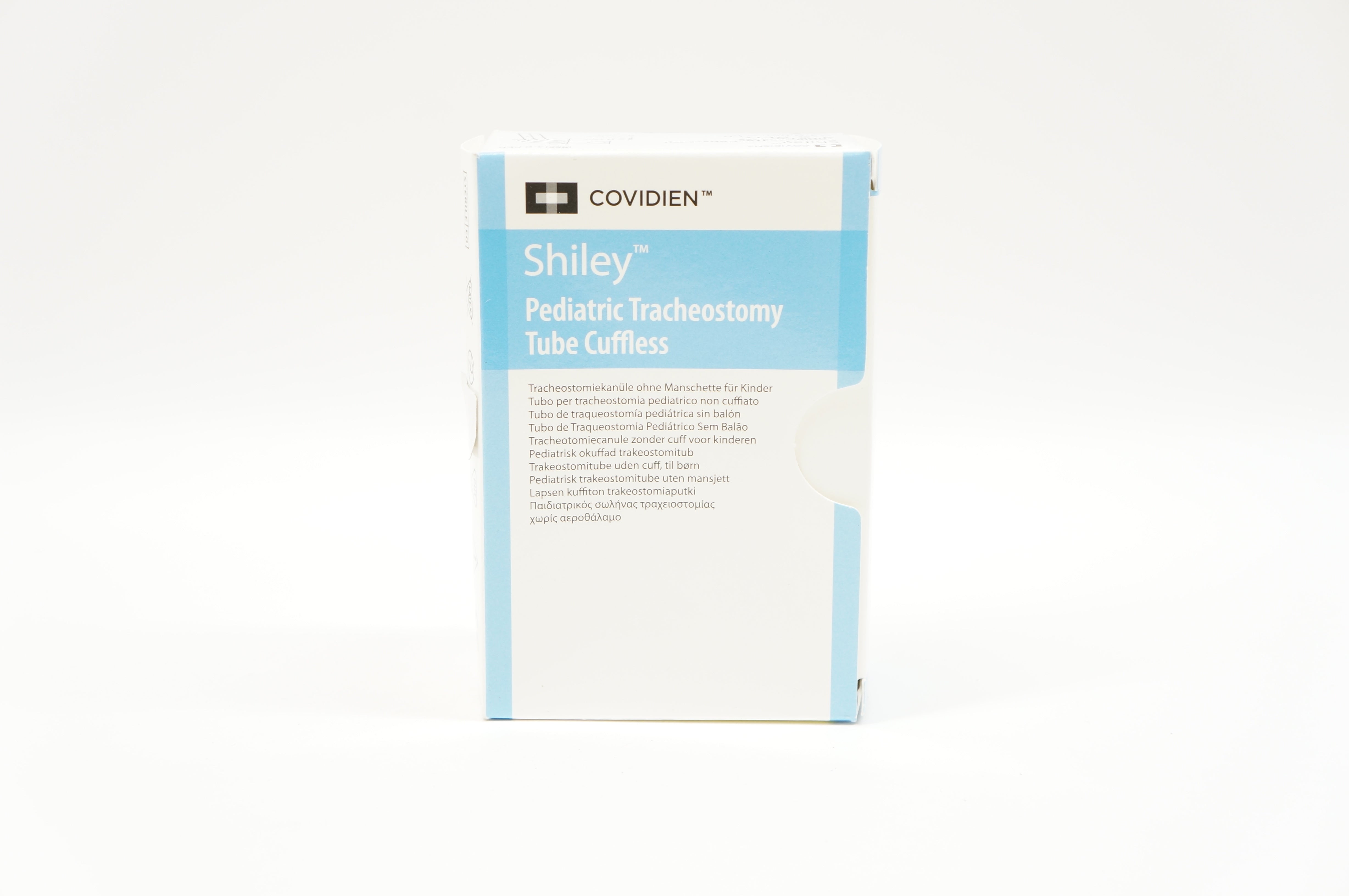 Covidien 4.0PED Shiley Pediatric Tracheostomy Tube Cuffless 4mm ID x 5.9mm OD(x)