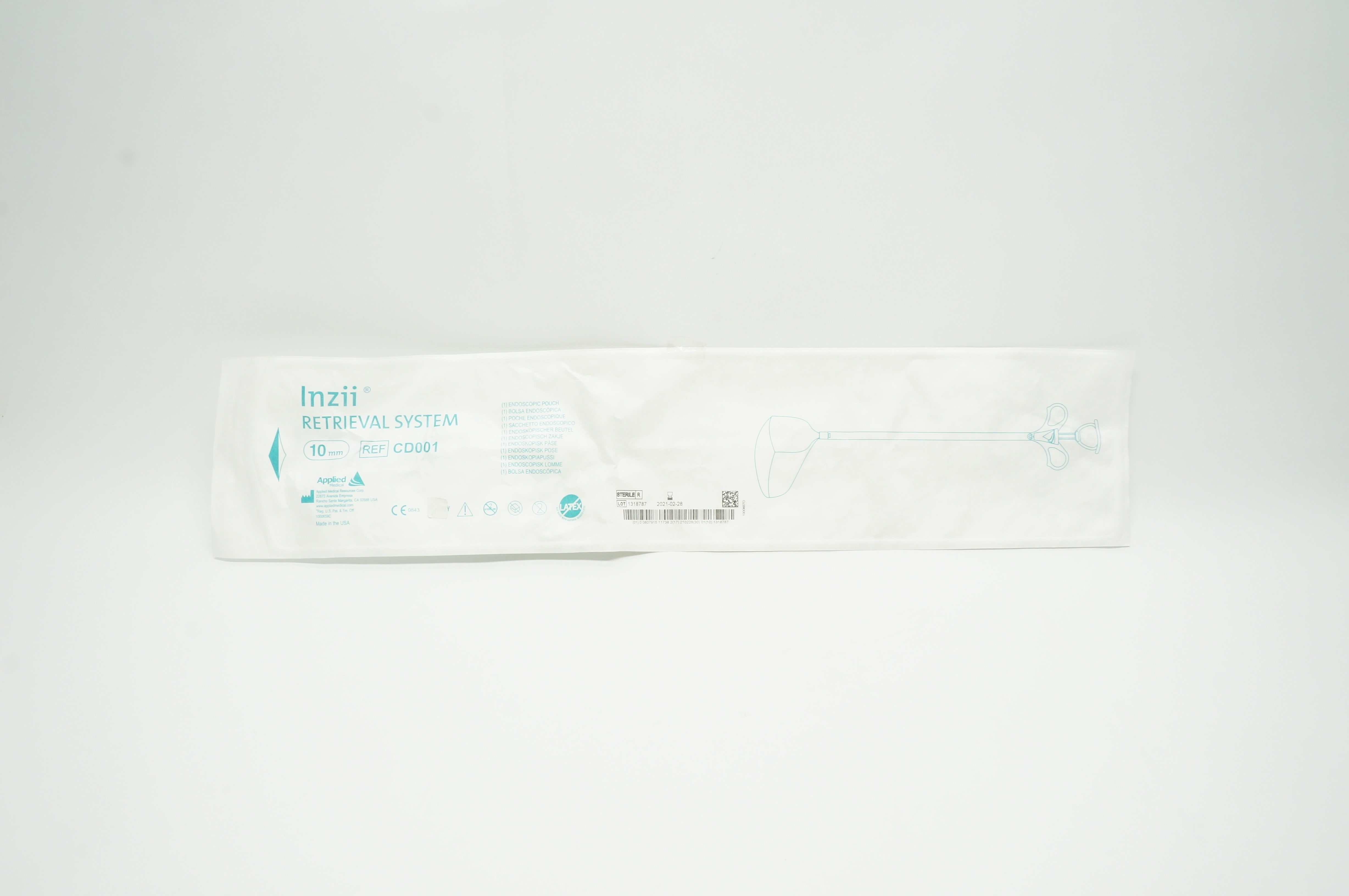 Applied Medical CD001 Inzii Retrieval System 10mm