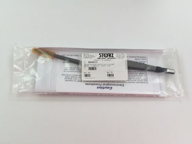 Karl Storz 844623 Blunt Bipolar Forceps With Bayonet Shaft 1.2mm Tip Length 23mm