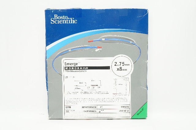 Boston Scientific 391890827 Emerge PTCA Dilatation Catheter 2.75mm x 8mm (x)