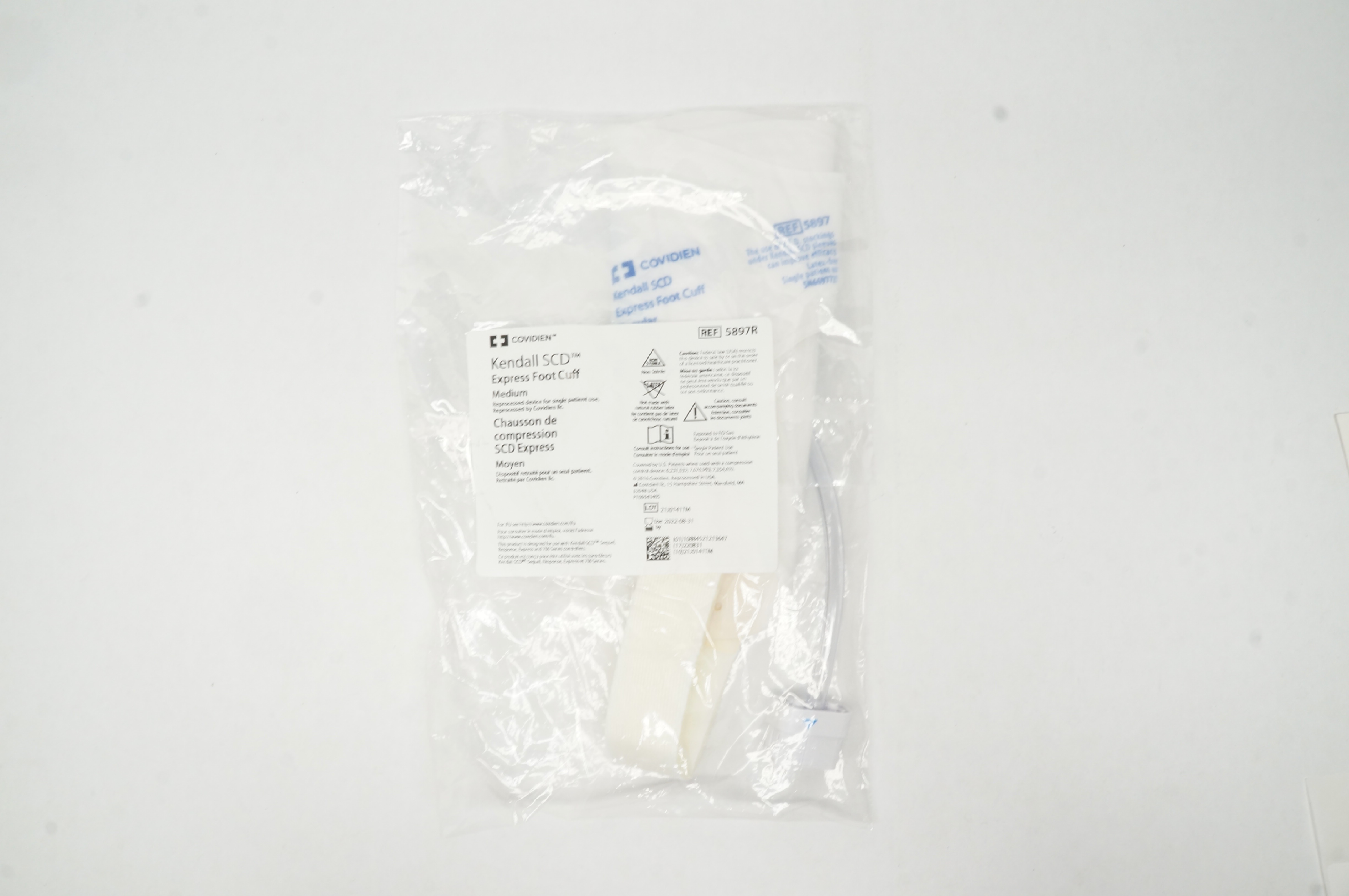 Covidien 5897R Kendall SCD Express Foot Cuff Medium (x)