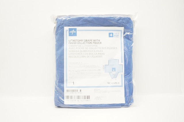 Medline DYNJP9001 Lithotomy Drape w/Fluid Collection Pouch 64 x 110 x 29inch