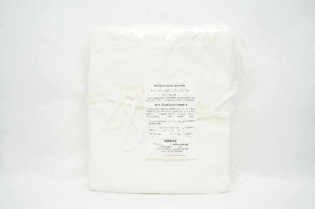 Isolation Gown Moderate Barrier Protection 100% Polyolefin