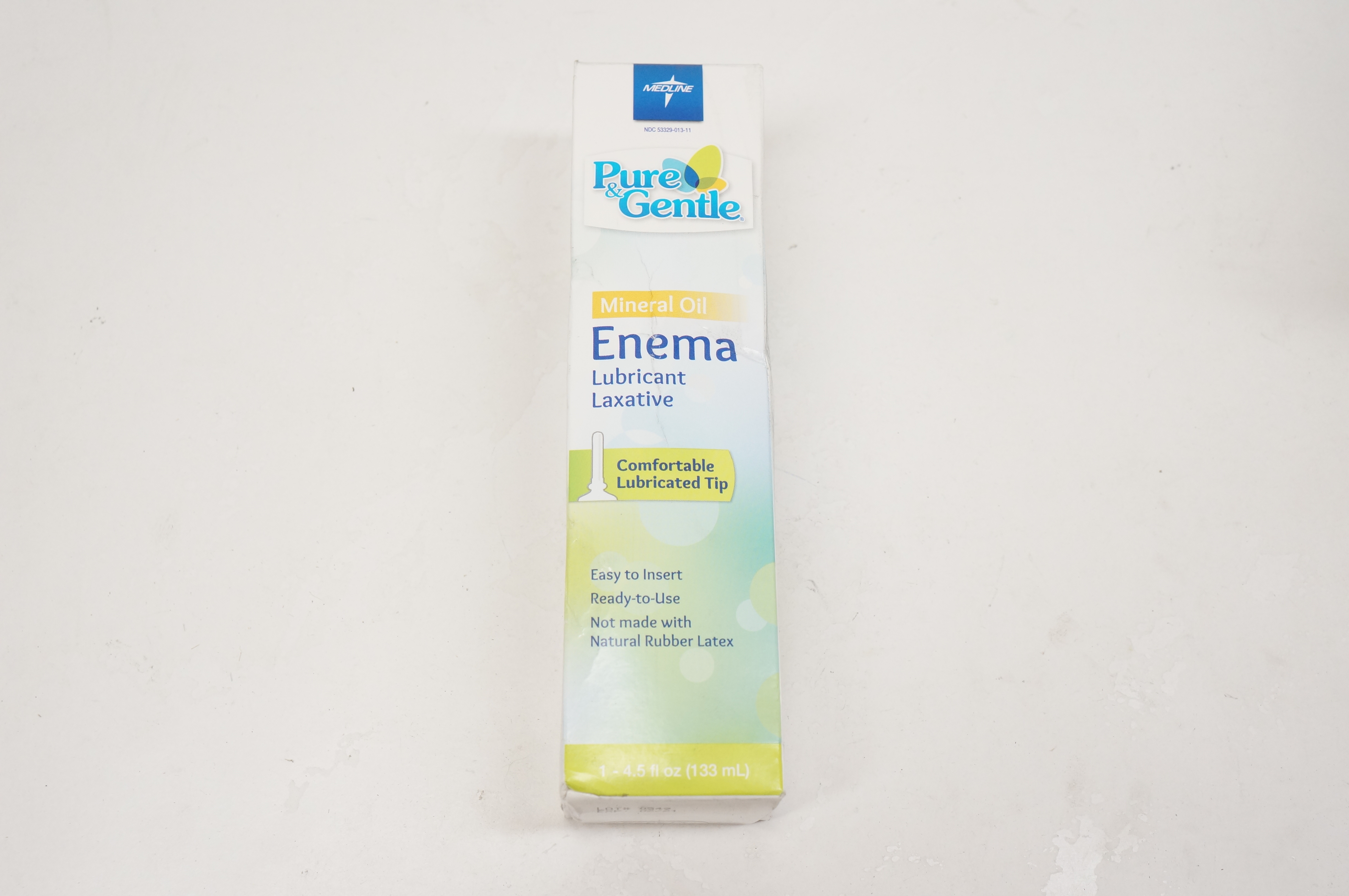 Medline CUR095010 Pure&Gentle Mineral Oil Enema Lubricant Laxative