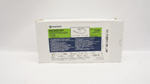 Halyard 35162-04 Microcuff Endotracheal Tube For Pediatrics 3.5mm I.D- Box of 10
