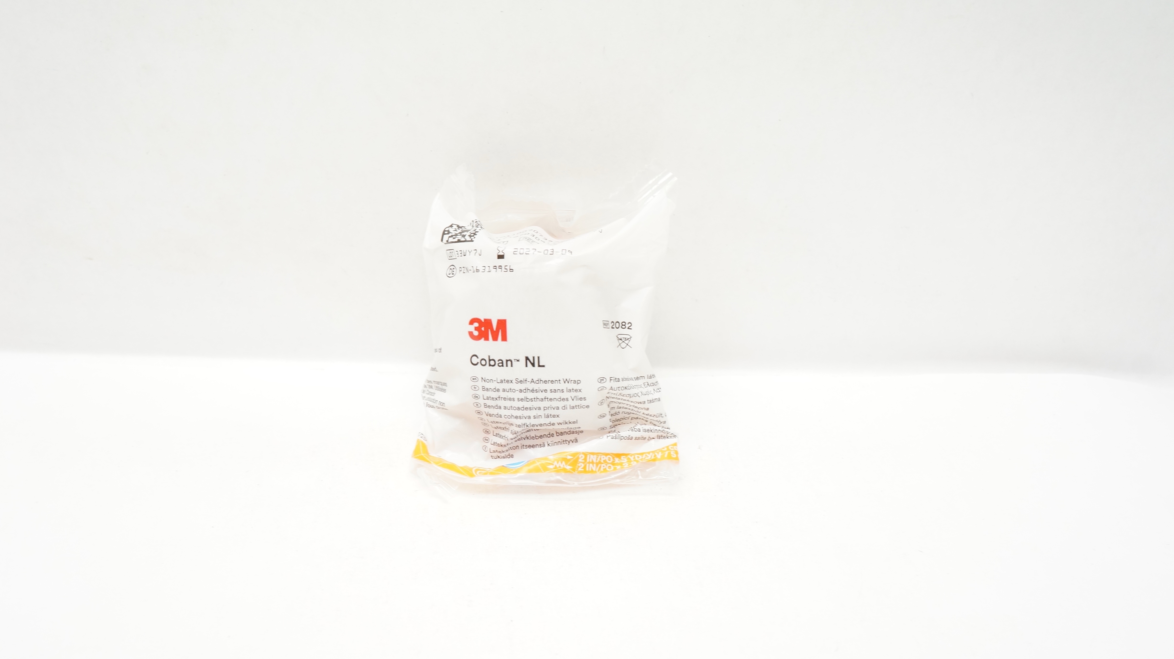 3M 2082 Coban NL Non-Latex Self-Adherent Wrap 2inch x 5yd