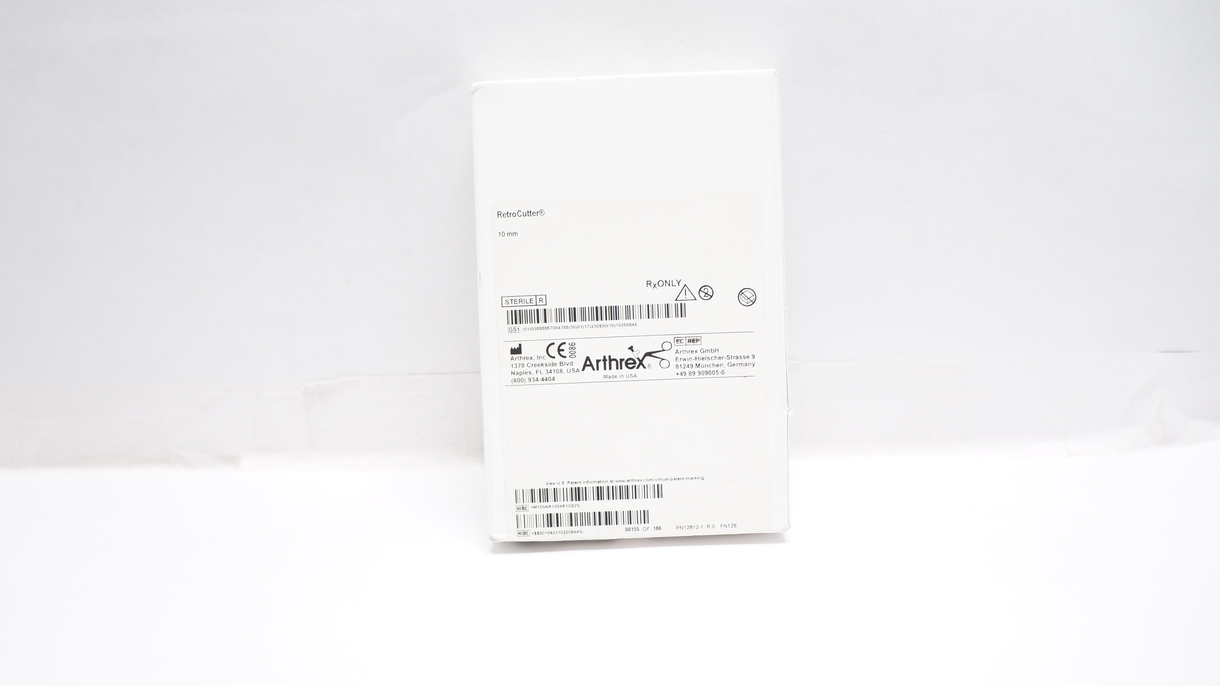 Arthrex AR-1204R-10S RetroCutter, 10mm (x)