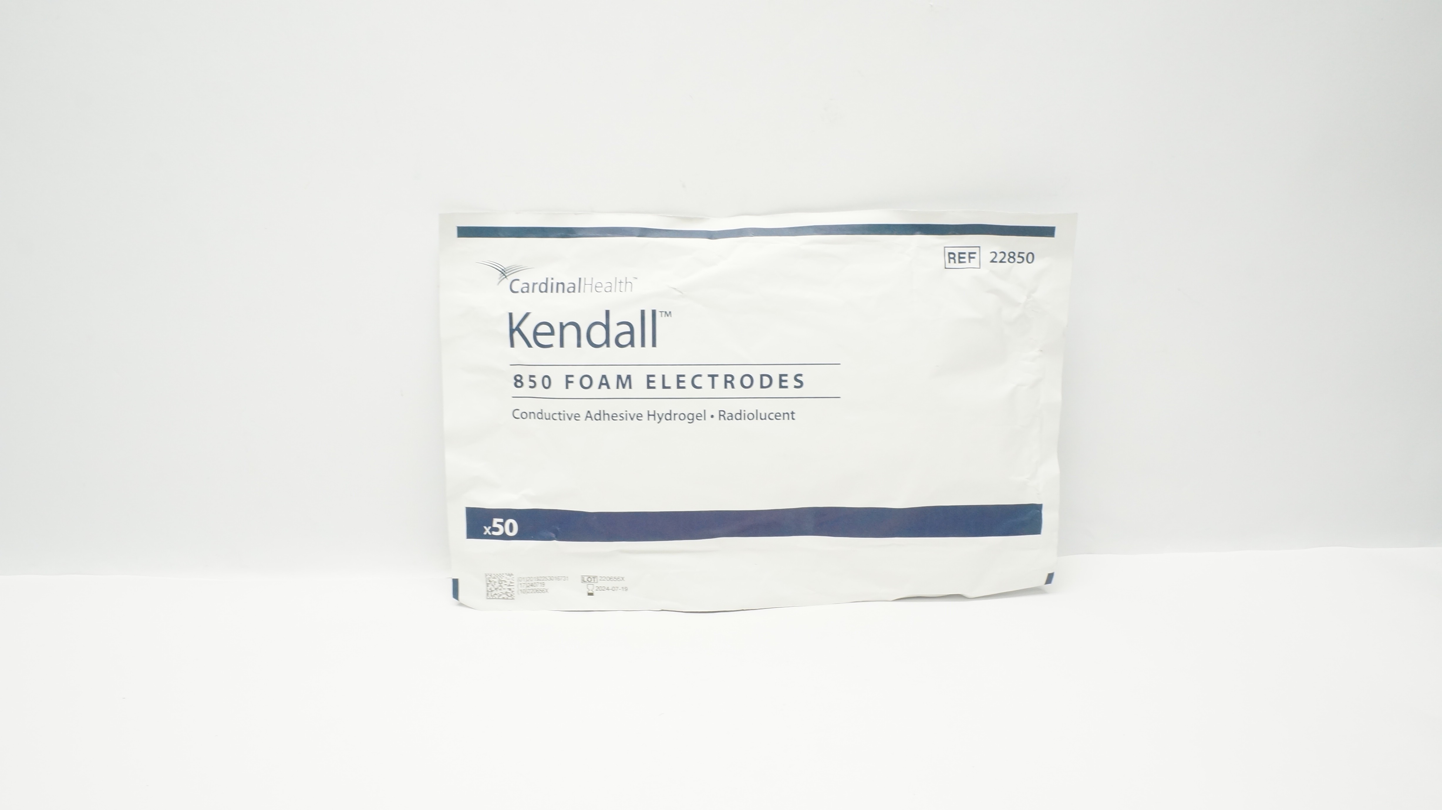 Cardinal Health 22850 Kendall 850 Foam Electrodes (x) - Pack of 50