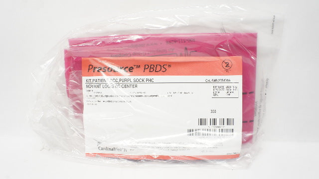 Cardinal Health AMN235430A PBDS Presource Kit Patient Acc, Purpl Sock Phc