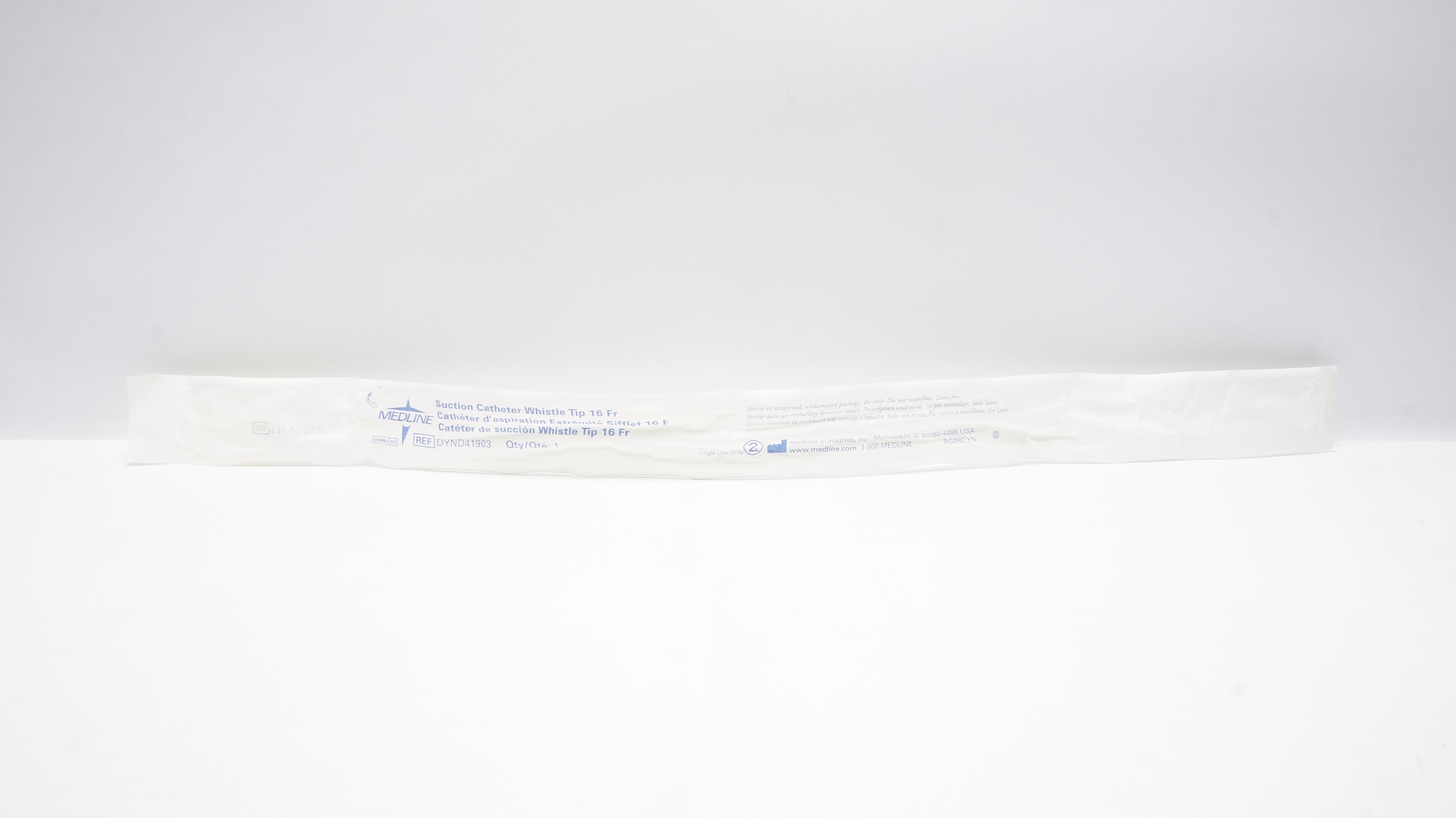 Medline DYND41903 Suction Cath. Whistle Tip 16Fr