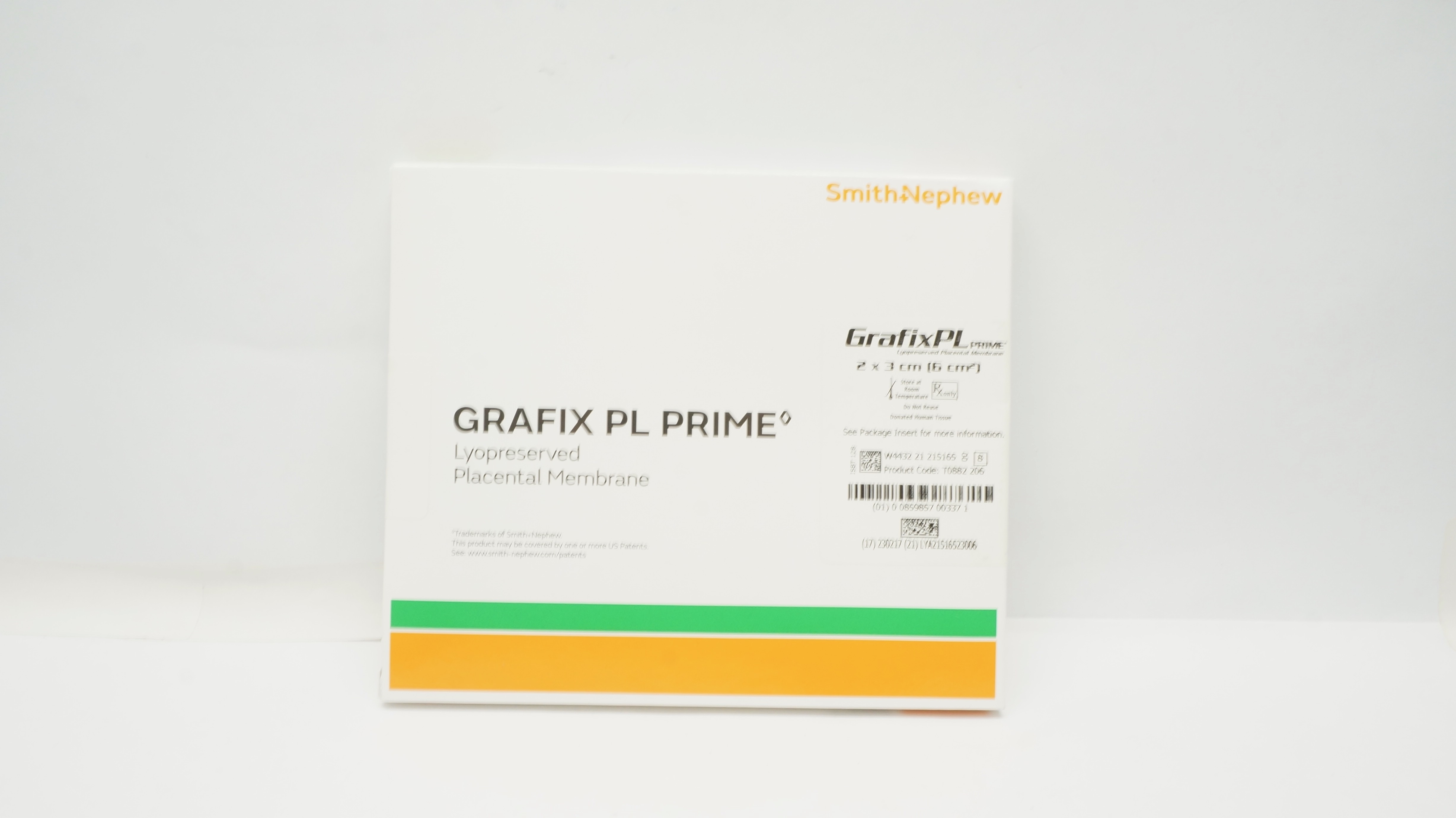 Smith&Nephew PS13023 GrafixPL Prime Lyopreserved Placental Membrane 2 x 3cm (x)