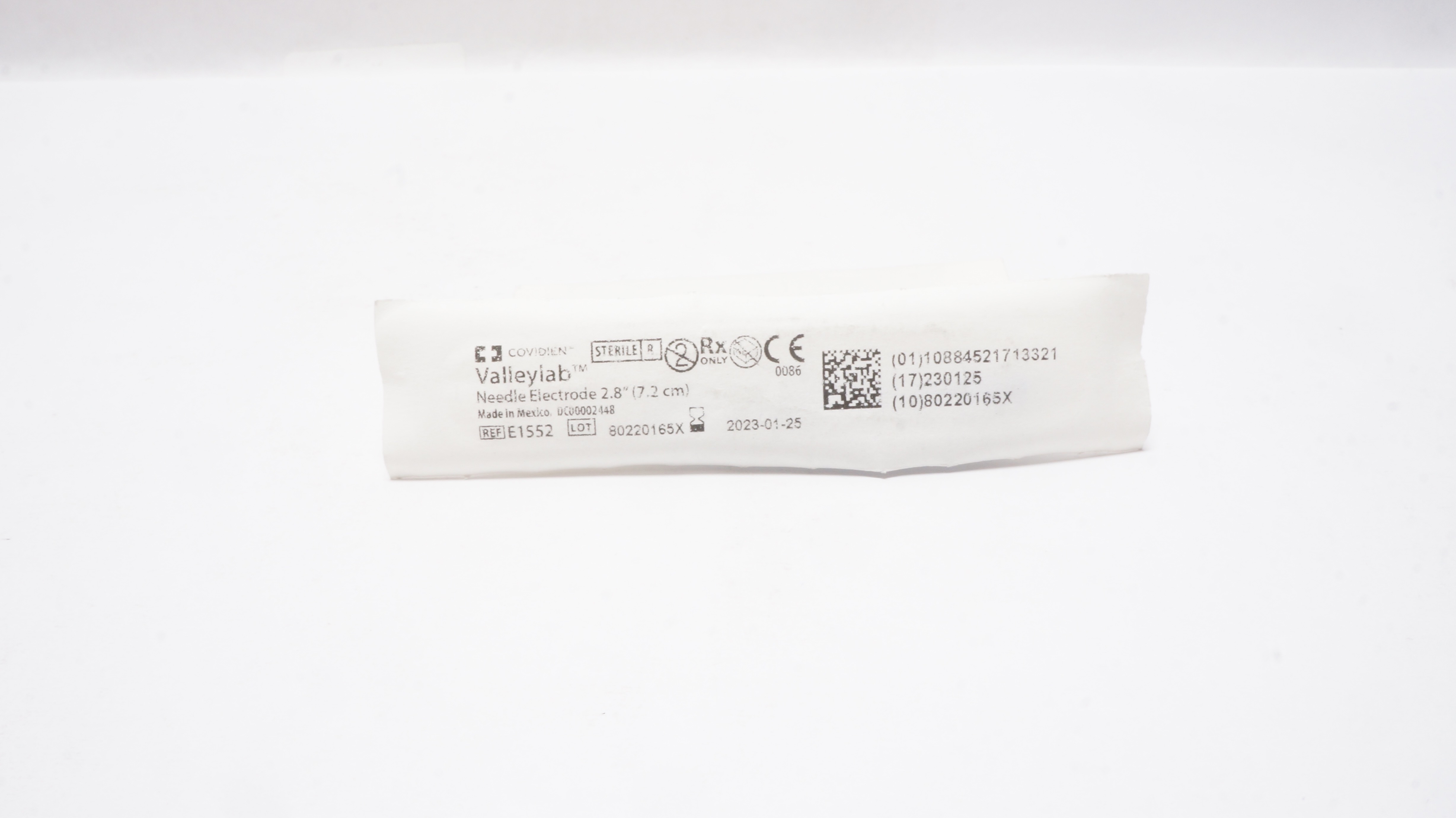 Covidien E1552 Valleylab Ndle Electrode 2.8inch (x)