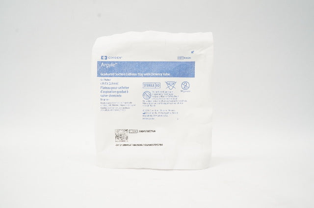 Covidien 30620 Argyle Graduated Suction Cath. Tray With Chimney Valve 6Fr/Ch