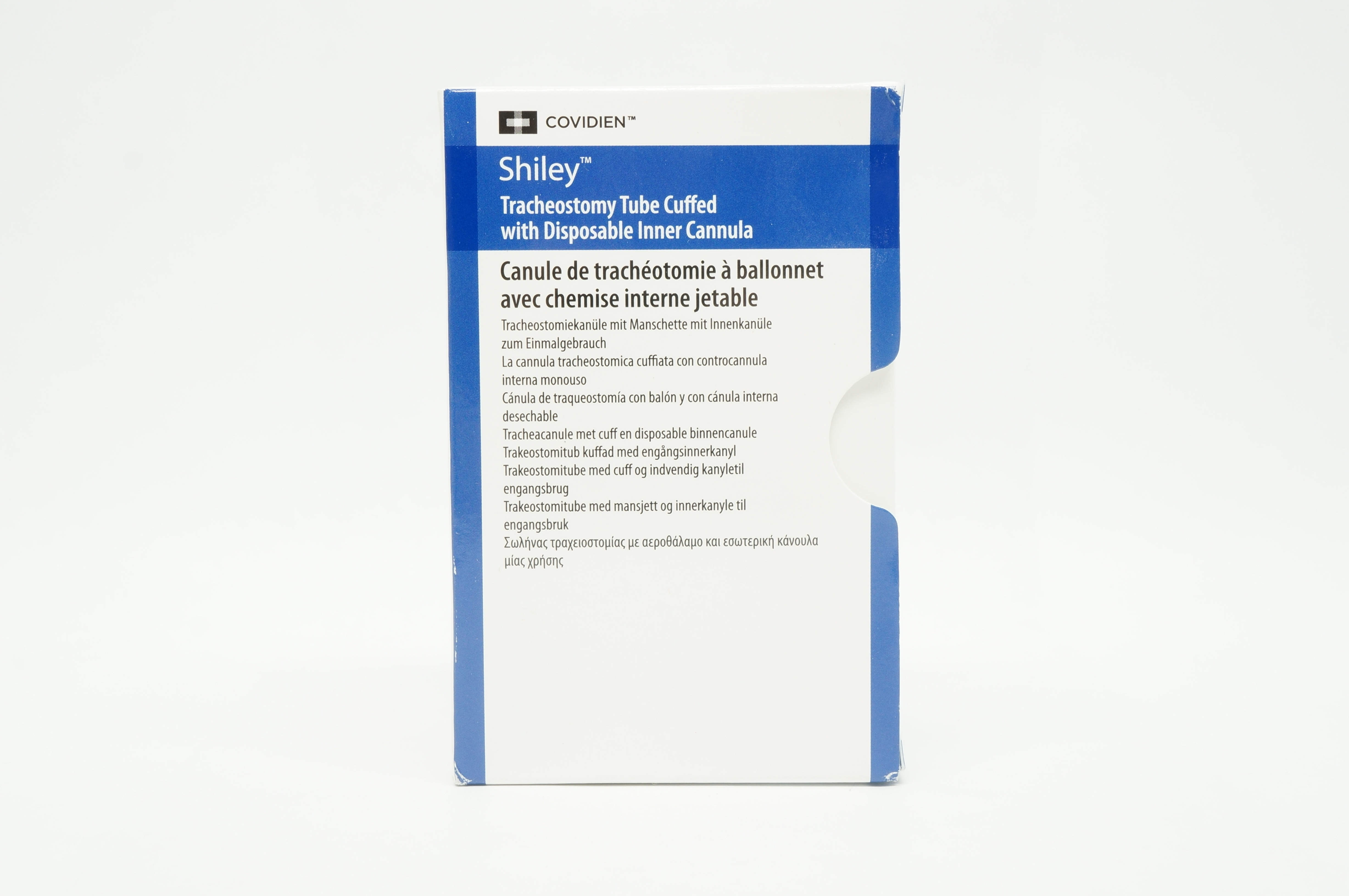 Covidien 6DCT Shiley Tracheostomy Tube Cuffed 6.4 I.D. x 10.8 O.D. x 24.0 x 74mm