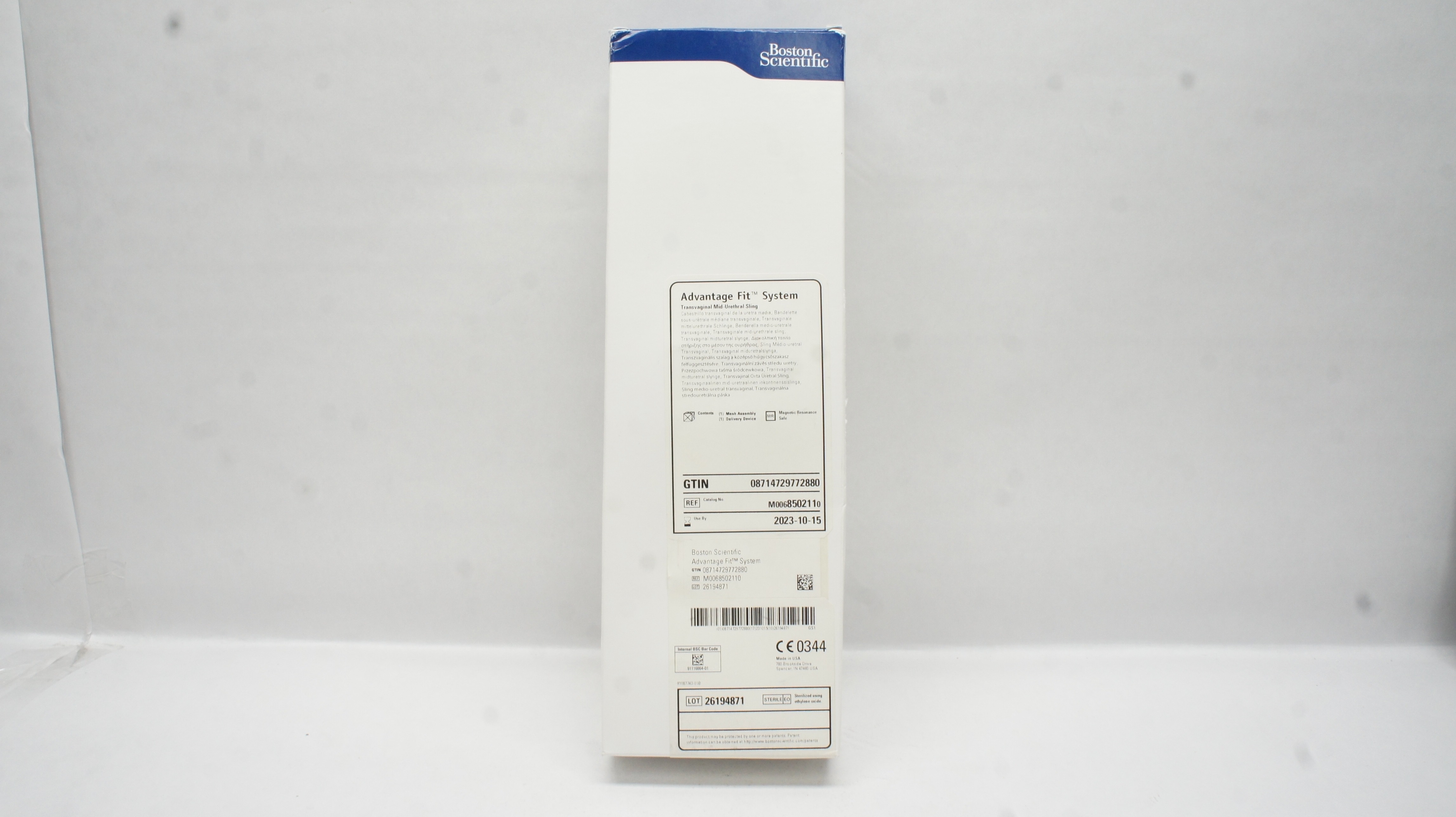 Boston Scientific M0068502110 Advantage Fit Transvaginal Mid-Urethral Sling (x)