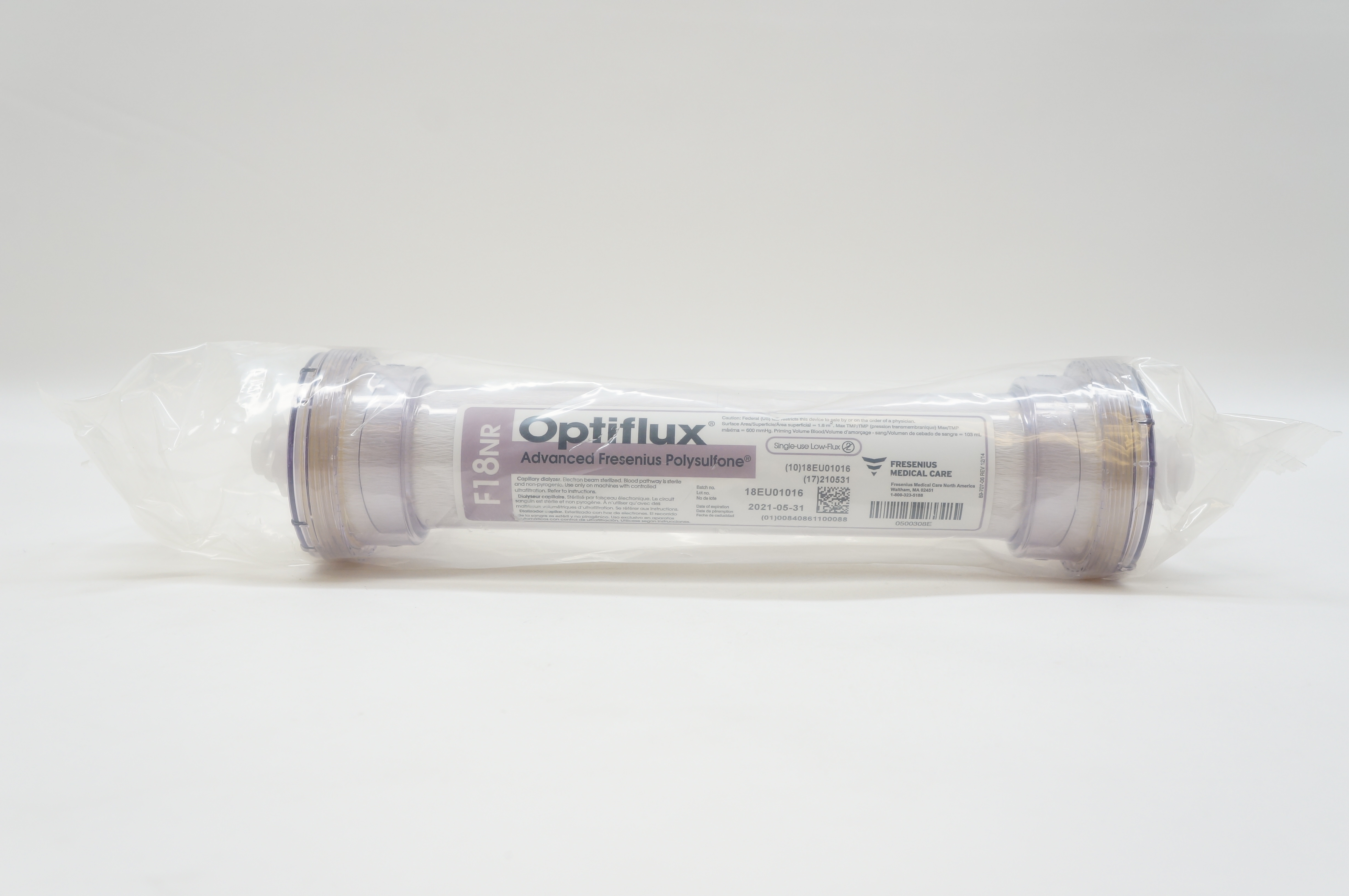 Fresenius Medical Care F18NR  Optiflux Advanced Fresenius Polysulfone (x)