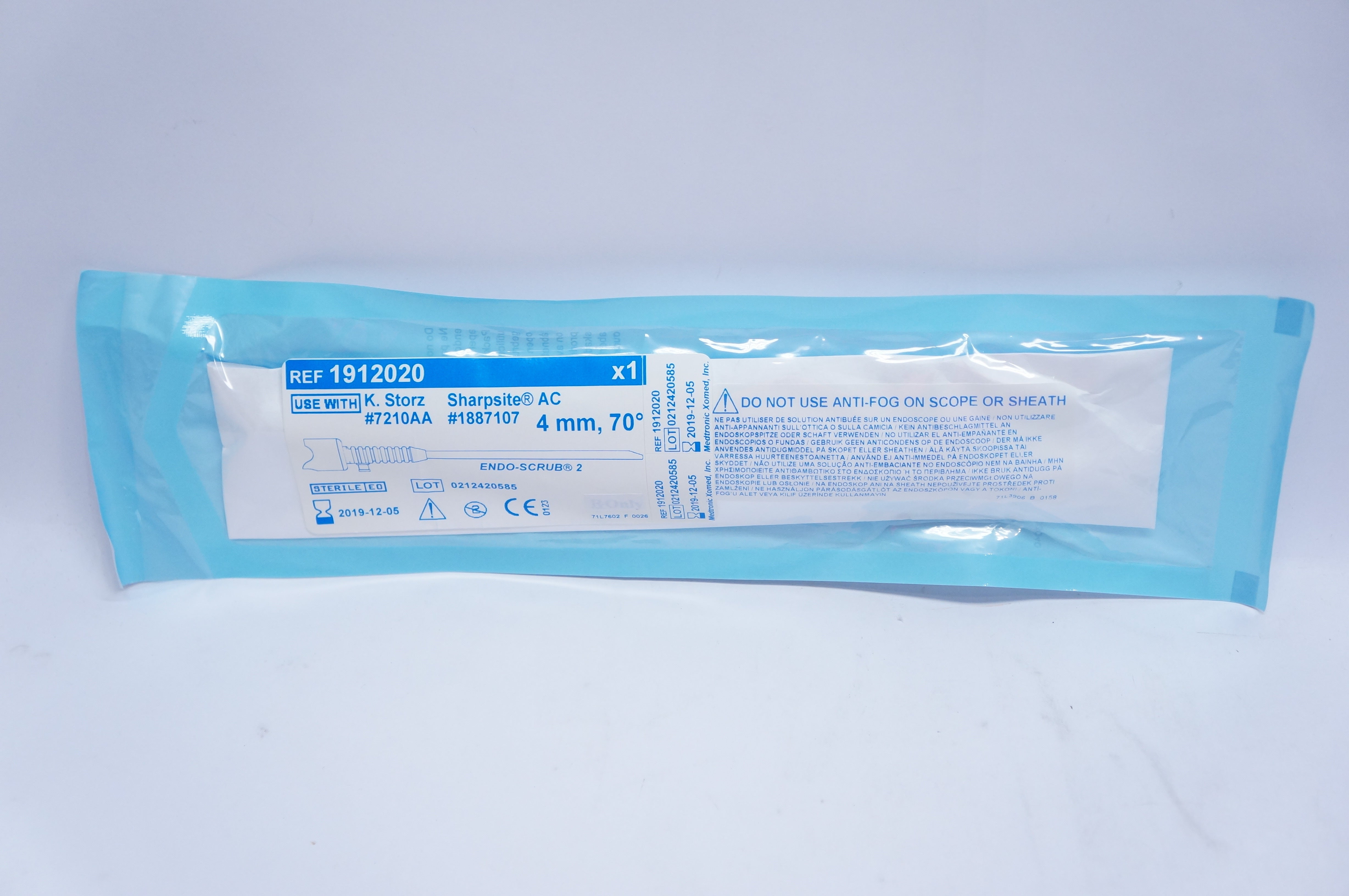 Medronic 1912020 K. Dtorz Sharpsite AC Endo-Scrub 2 4mm, 70 degree (x)