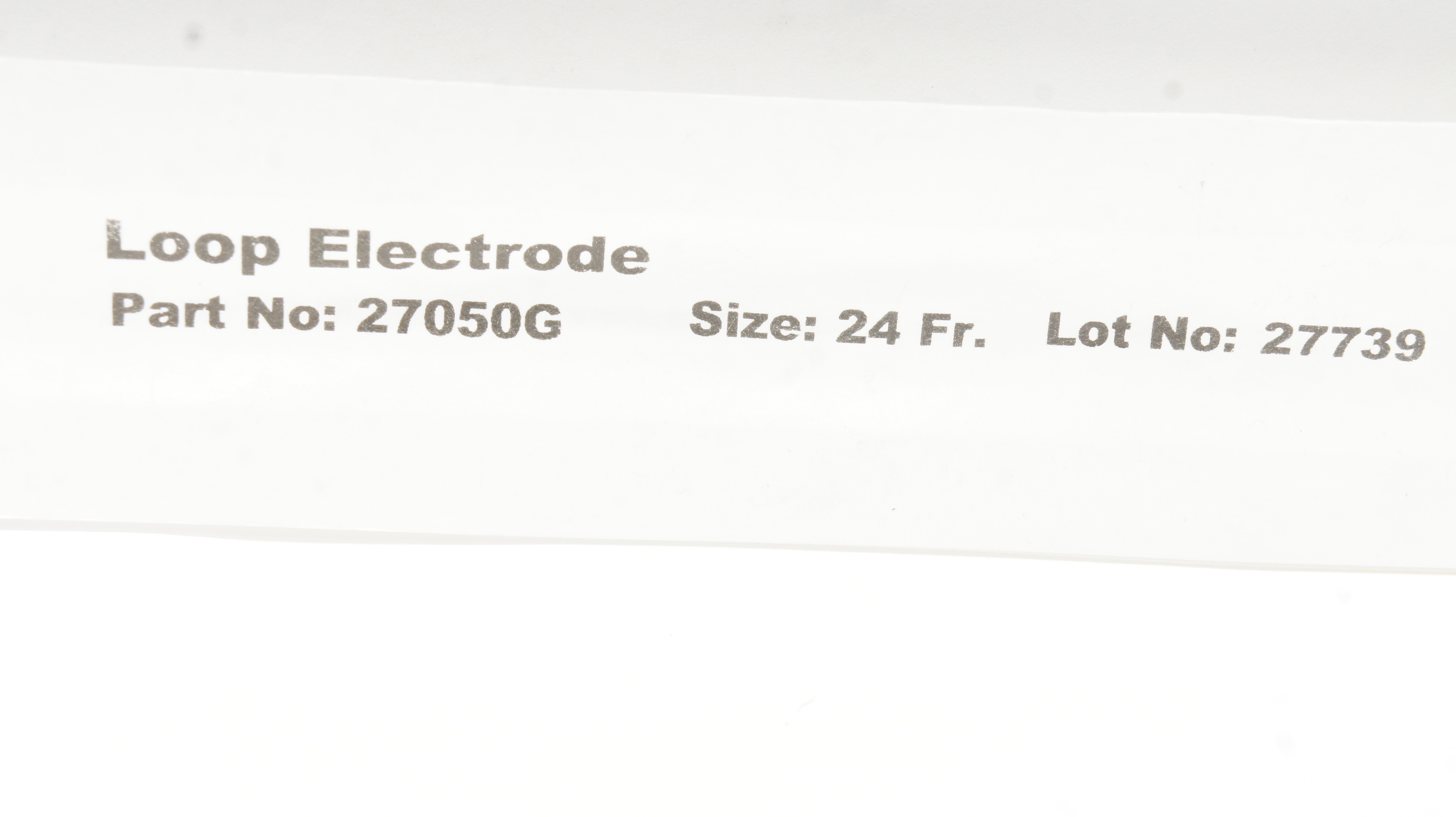 Karl Storz 27050G Loop Electrode 24Fr