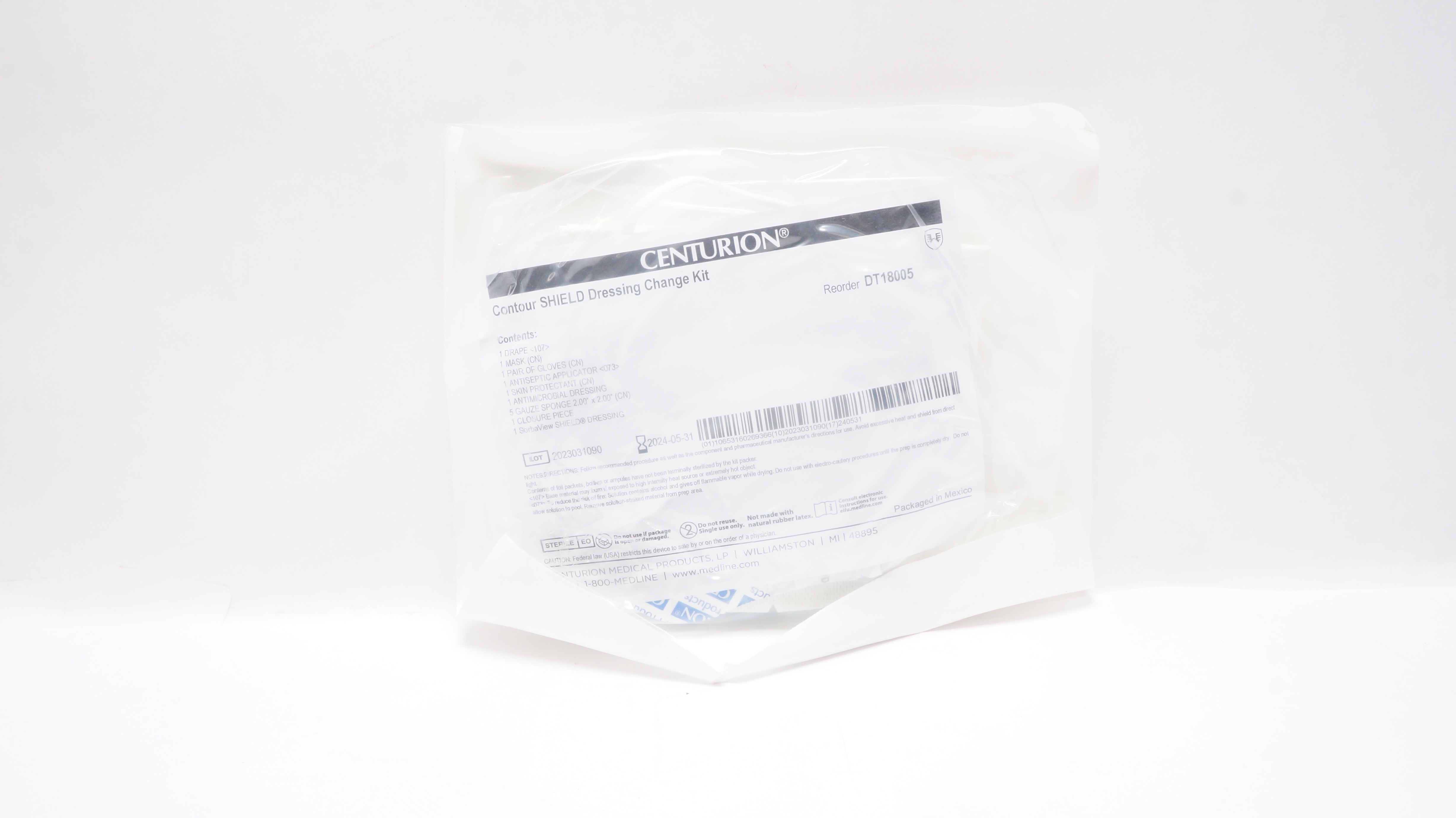 Centurion DT18005 Contour Shield Dressing Change Kit