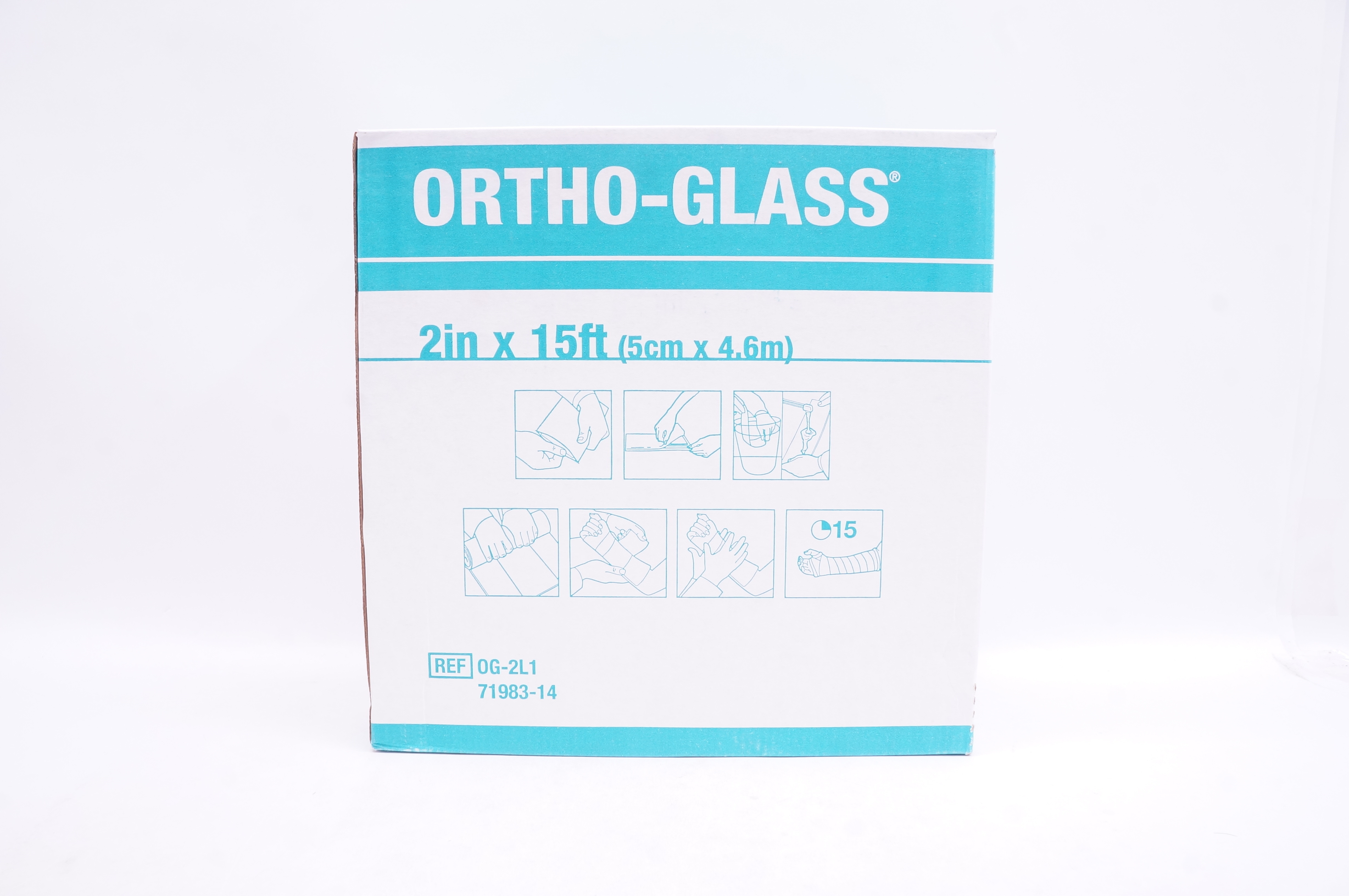 BSN Medical OG-2L1 ORTHO-GLASS Synthetic Splint System 2inch x 15ft (x)