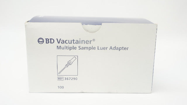 BD 367290 Vacutainer Multiple Sample Luer Adapter (x) - Box of 72