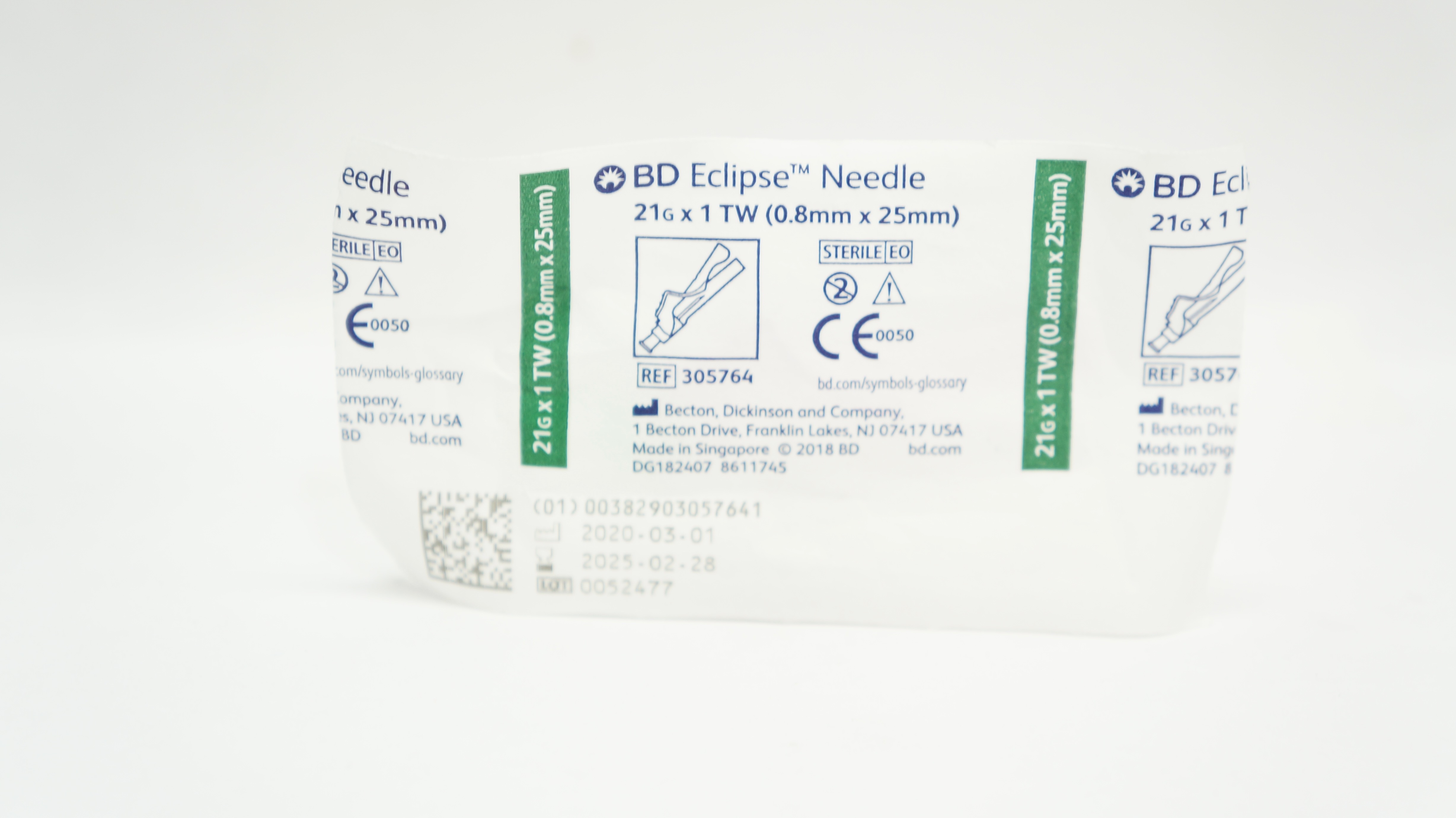 BD 305764 Eclipse Ndle 21G x 1TW