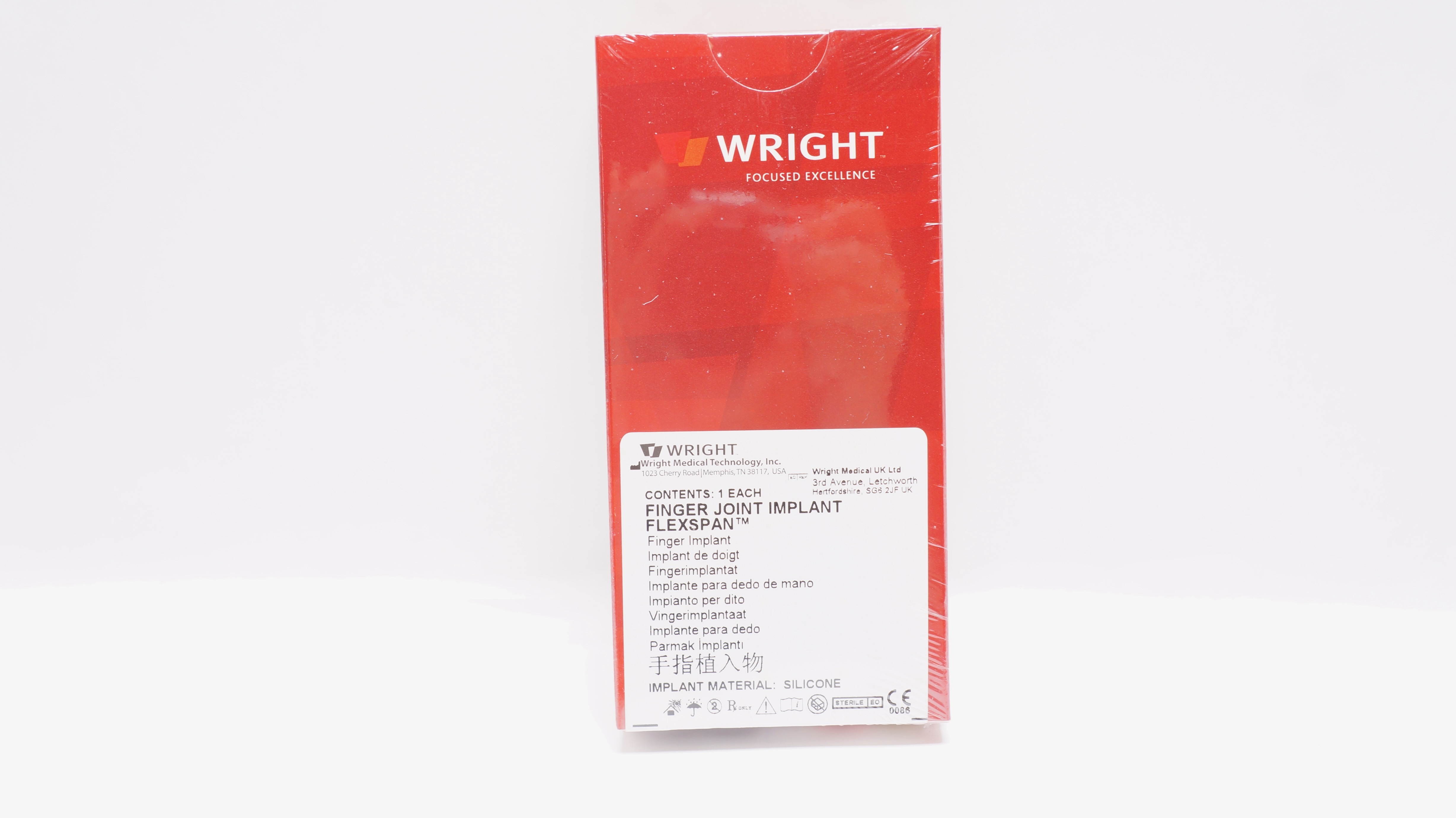 Wright 4700002 Finger Joint Implant Size 2 (x)