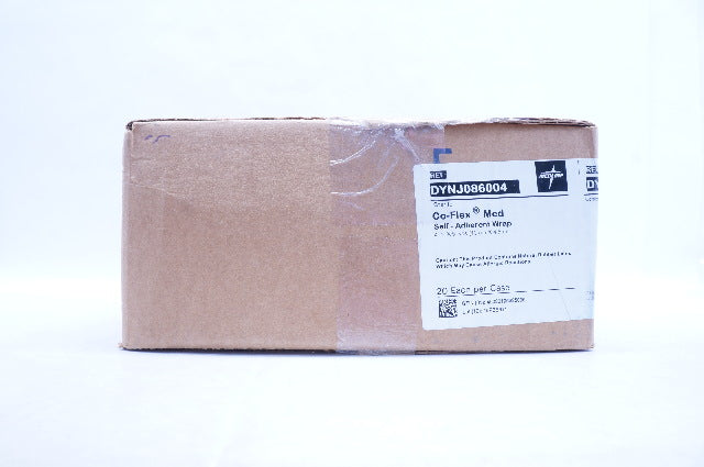 Medline DYNJ086004 Co-Flex Med Self-Adherent Wrap 4inch x 5 yds. - Case of 20