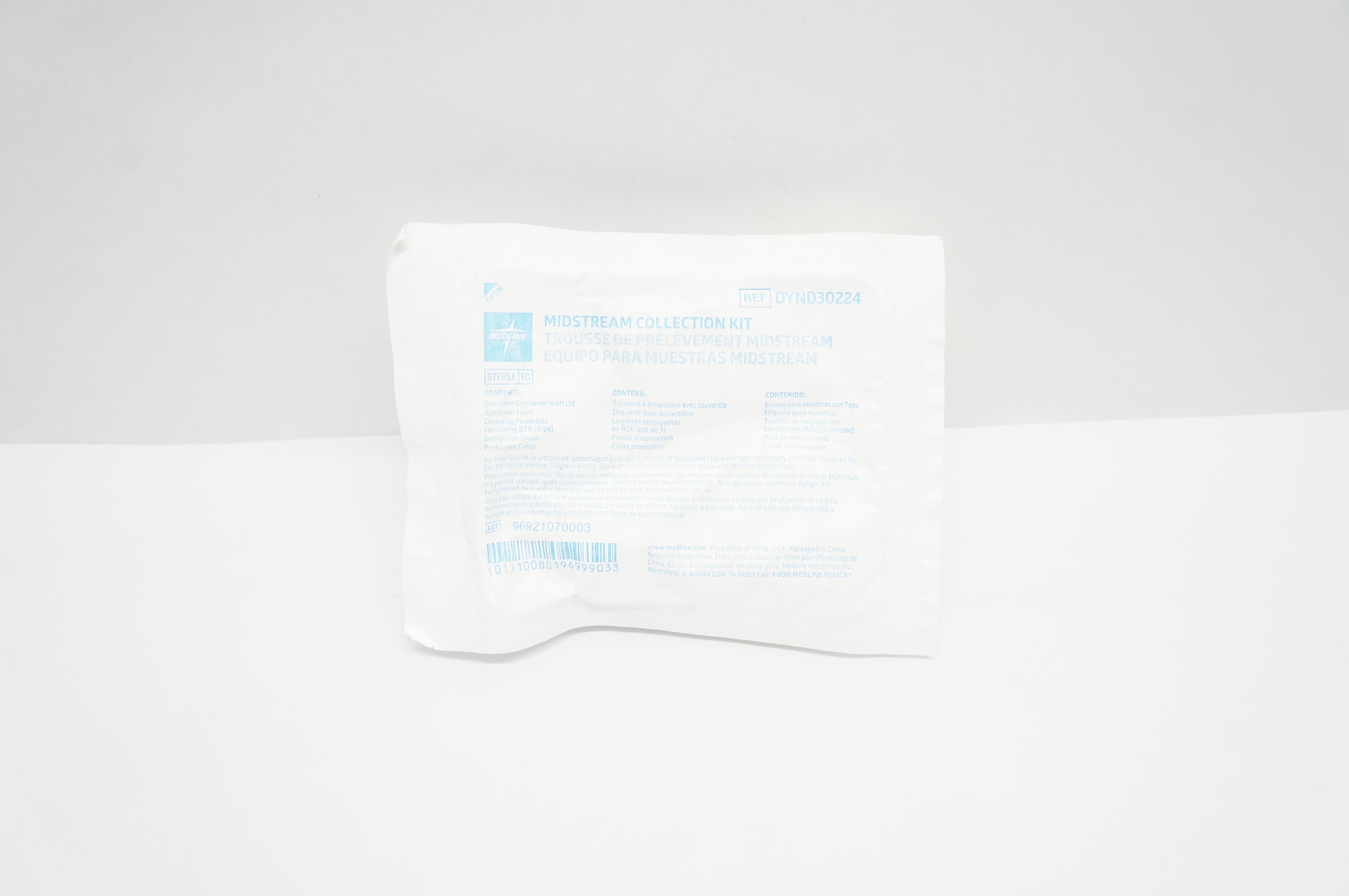 Medline DYND30224 Midstream Collection Kit