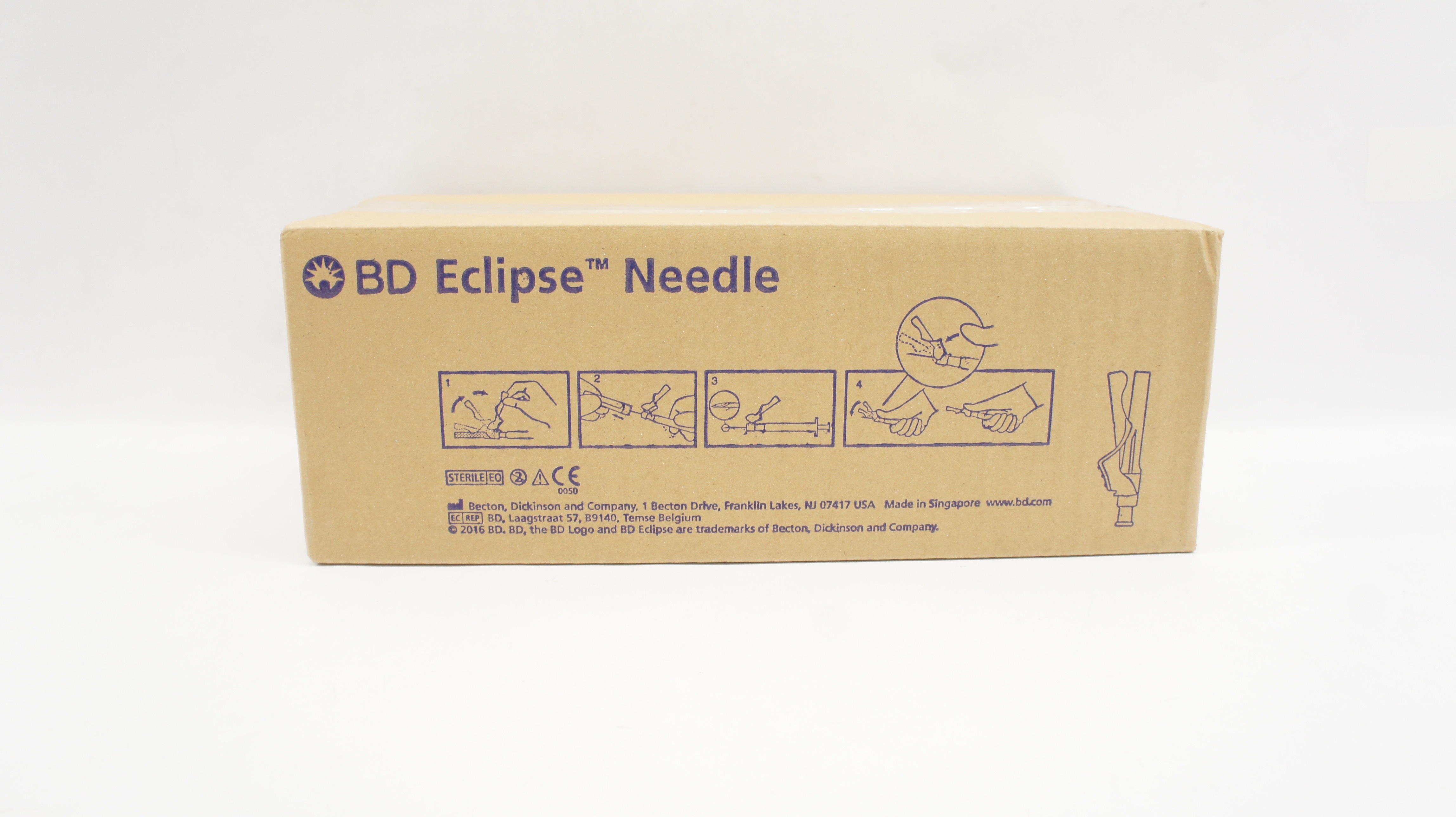 BD 305761 Eclipse Injection Ndle 25G x 1 ~ Box of 100