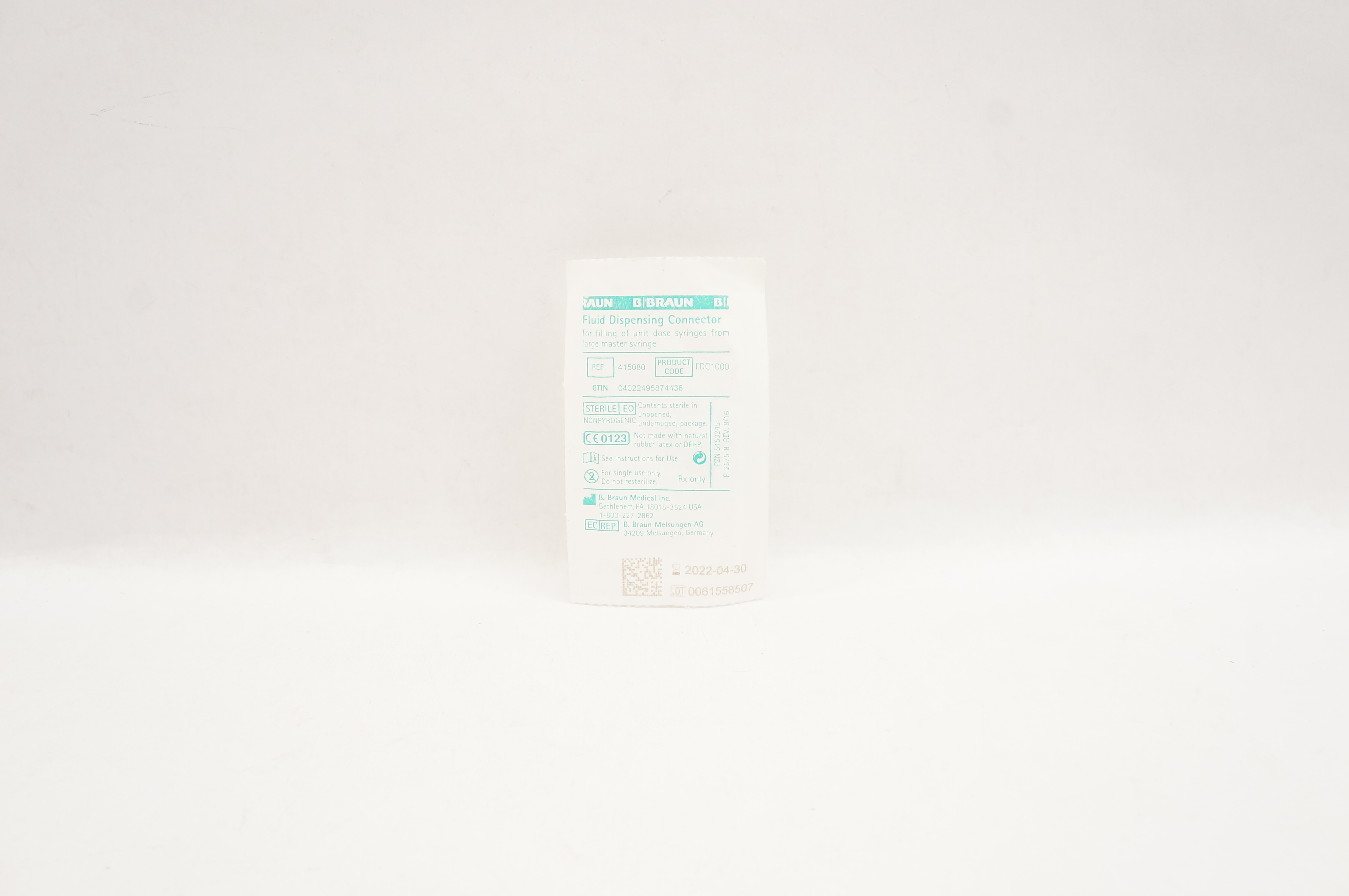 Braun 415080 Fluid Dispensing Connector (x)