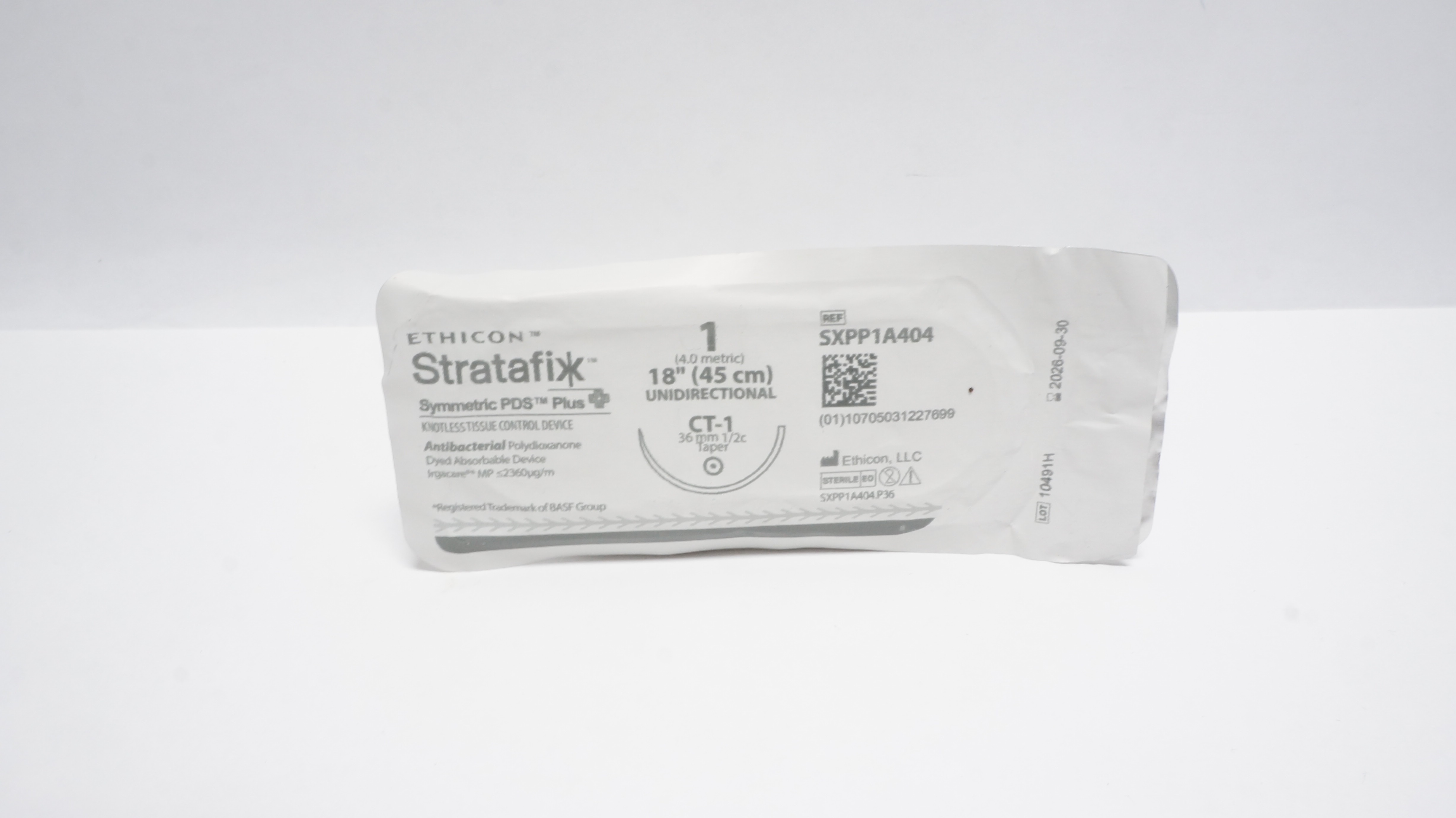 Ethicon SXPP1A422 1 Stratafix Tissue Control Device 18In Unidirectional