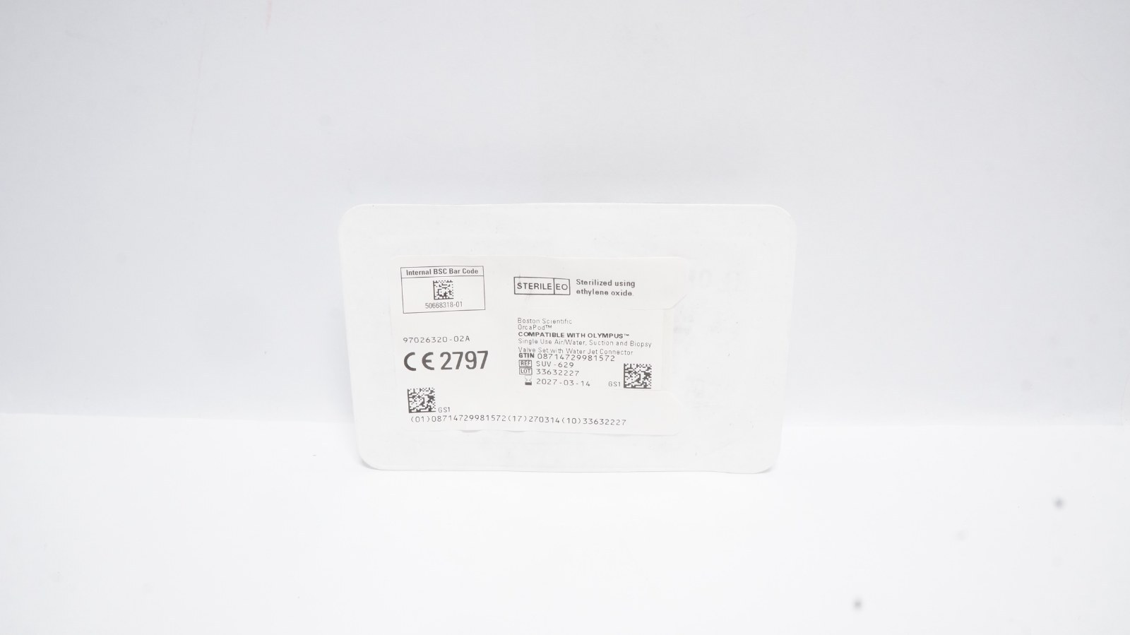 Boston Scientific SUV-629 OrcaPod Valve Set