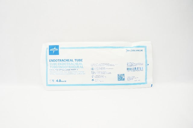 Medline  DYNJAANC40 Endotracheal Tube Nasal Preformed, Cuffed 4.0mm ID