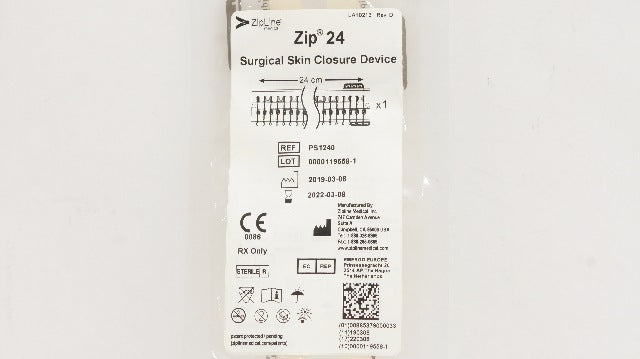 ZipLine PS1240 Zip24 Surgical Skin Closure Device (x)