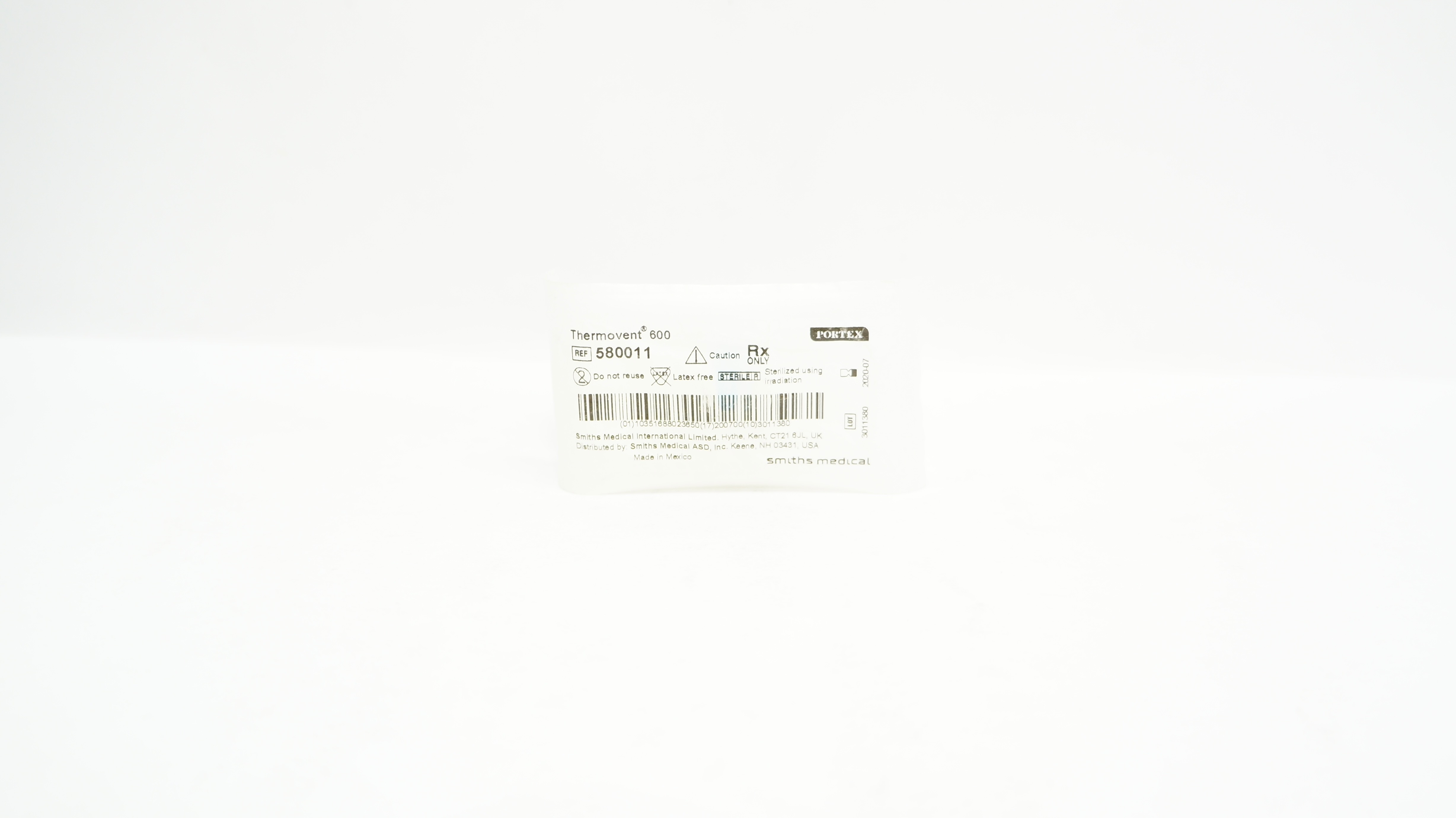 Smiths Medical 580011 Portex Thermovent 600 (x)