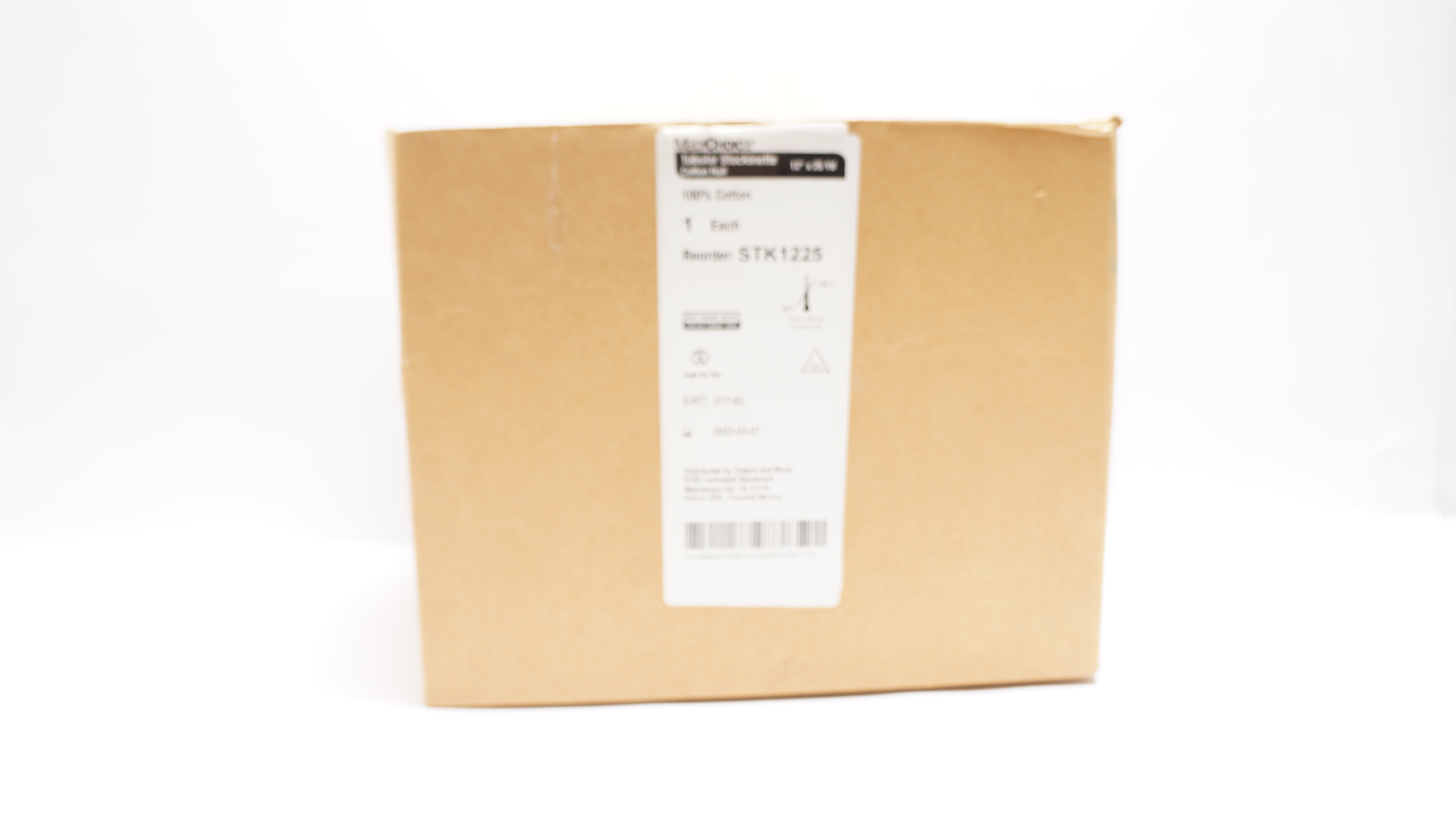 MediChoice STK1225 Tubular Stockinette Cotton Roll 12inch x 25Yd. (x)