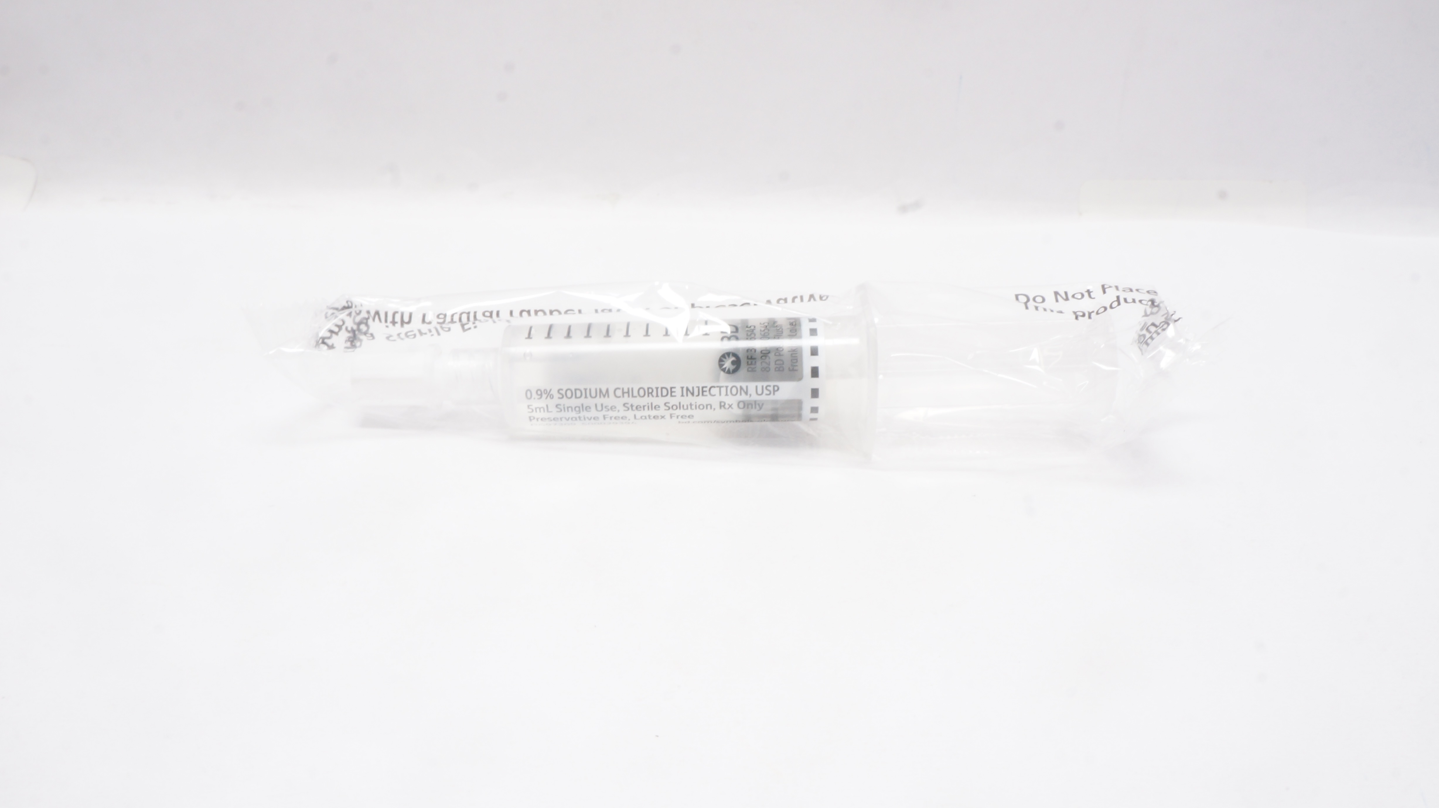 BD 306545 PosiFlush Normal Saline Flush 5mL Syringe