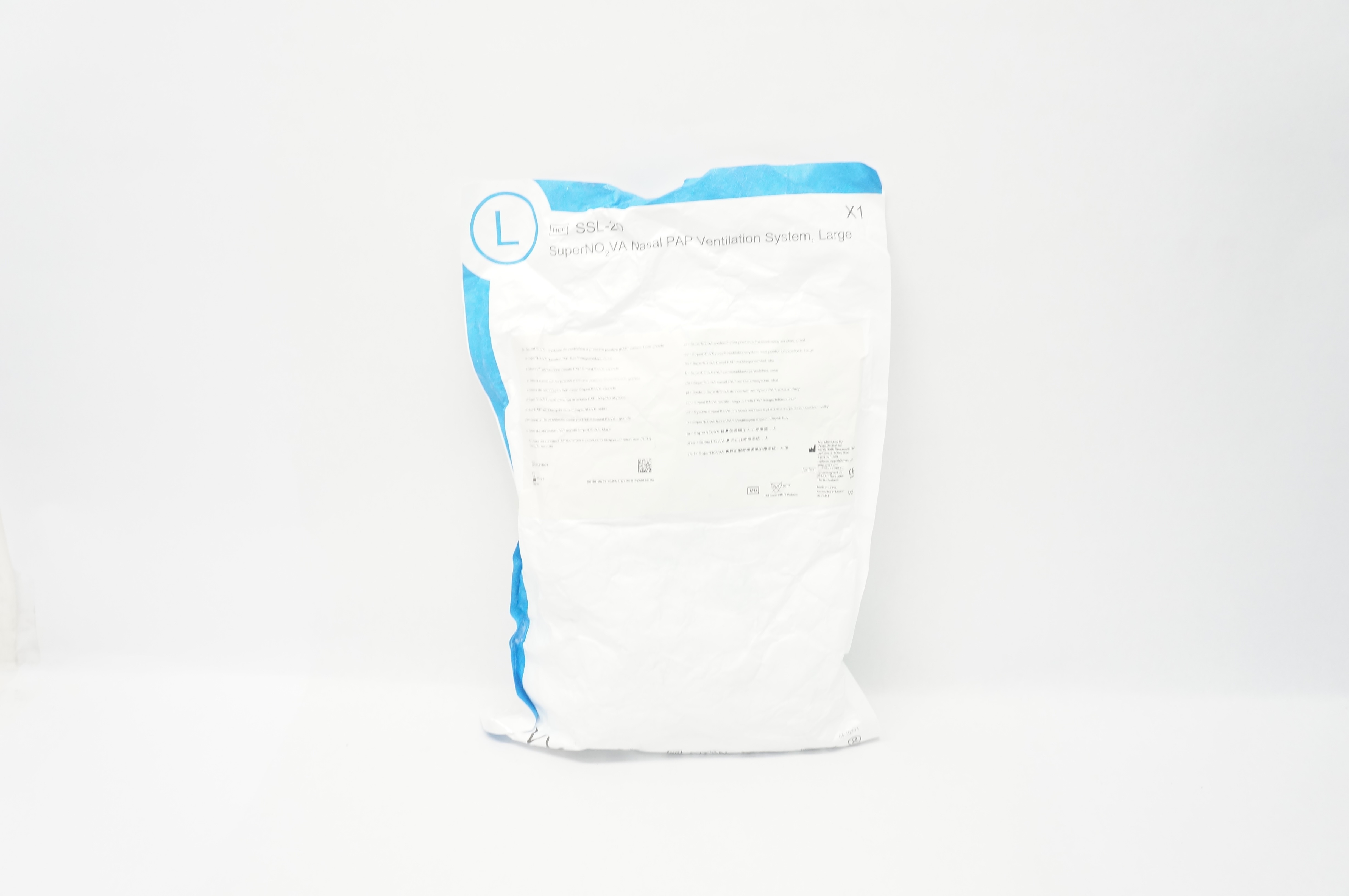 Vyaire SSL-20 SuperNO2VA Nasal PAP Ventilation System Large