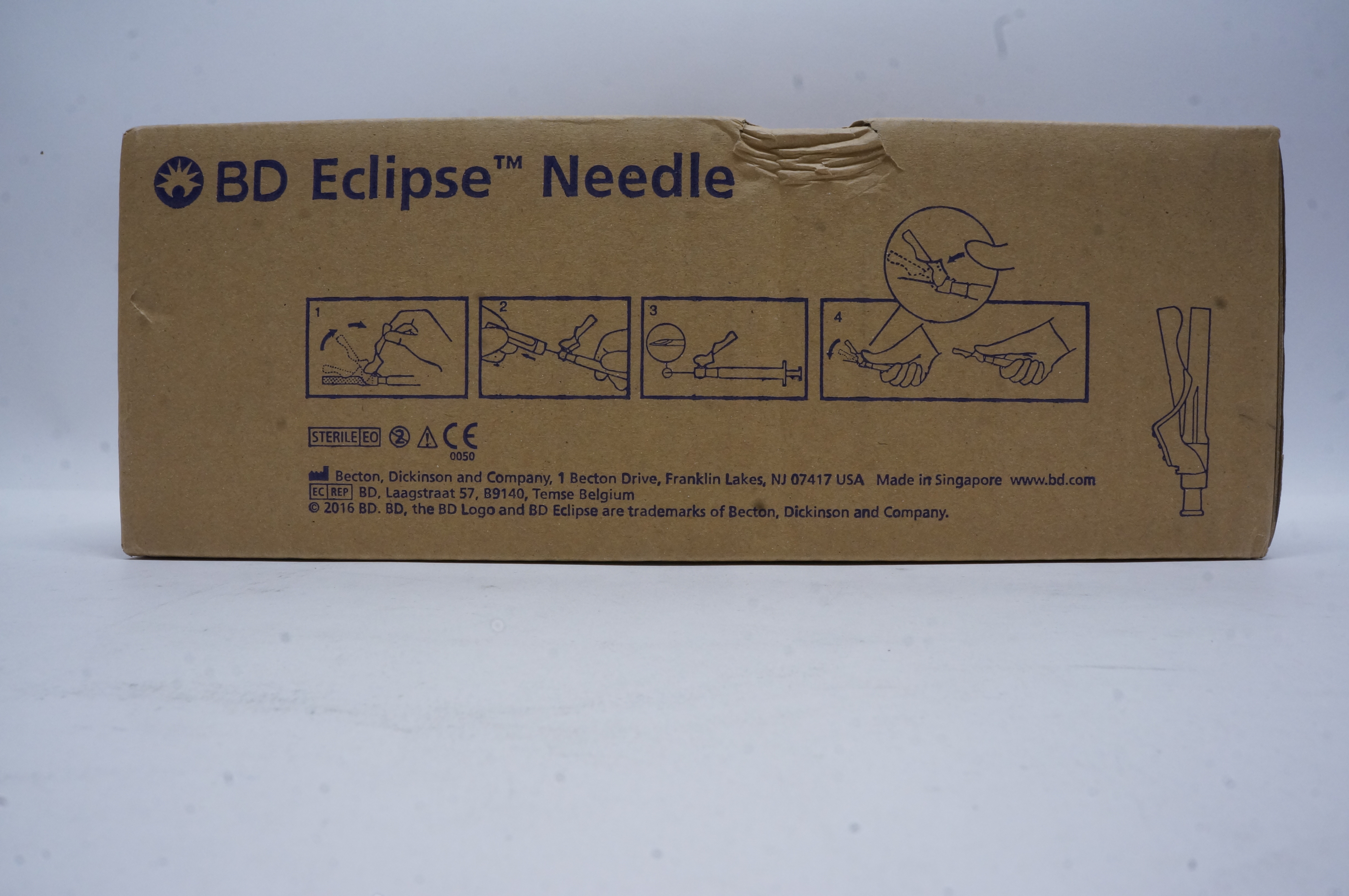 BD 305765 Eclipse Injection Ndle 21G x 1-1/2 TW - Box of 100
