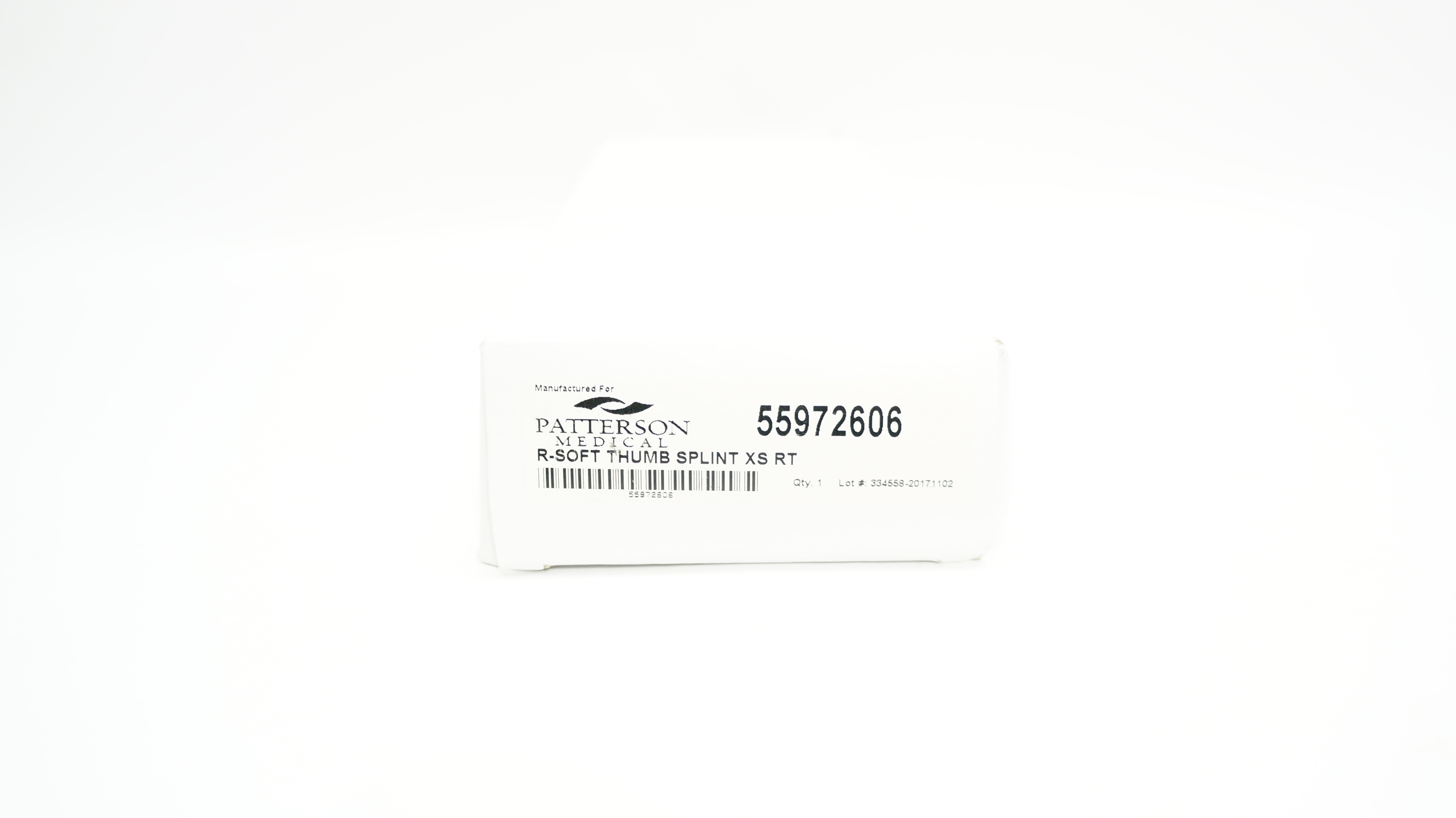 Patterson Medical 55972606 R-Soft Thumb Splint XSmall, Right