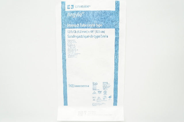 Covidien 8888265314 Argyle Stomach Tube Levin Type 12Fr/Ch x 48inch