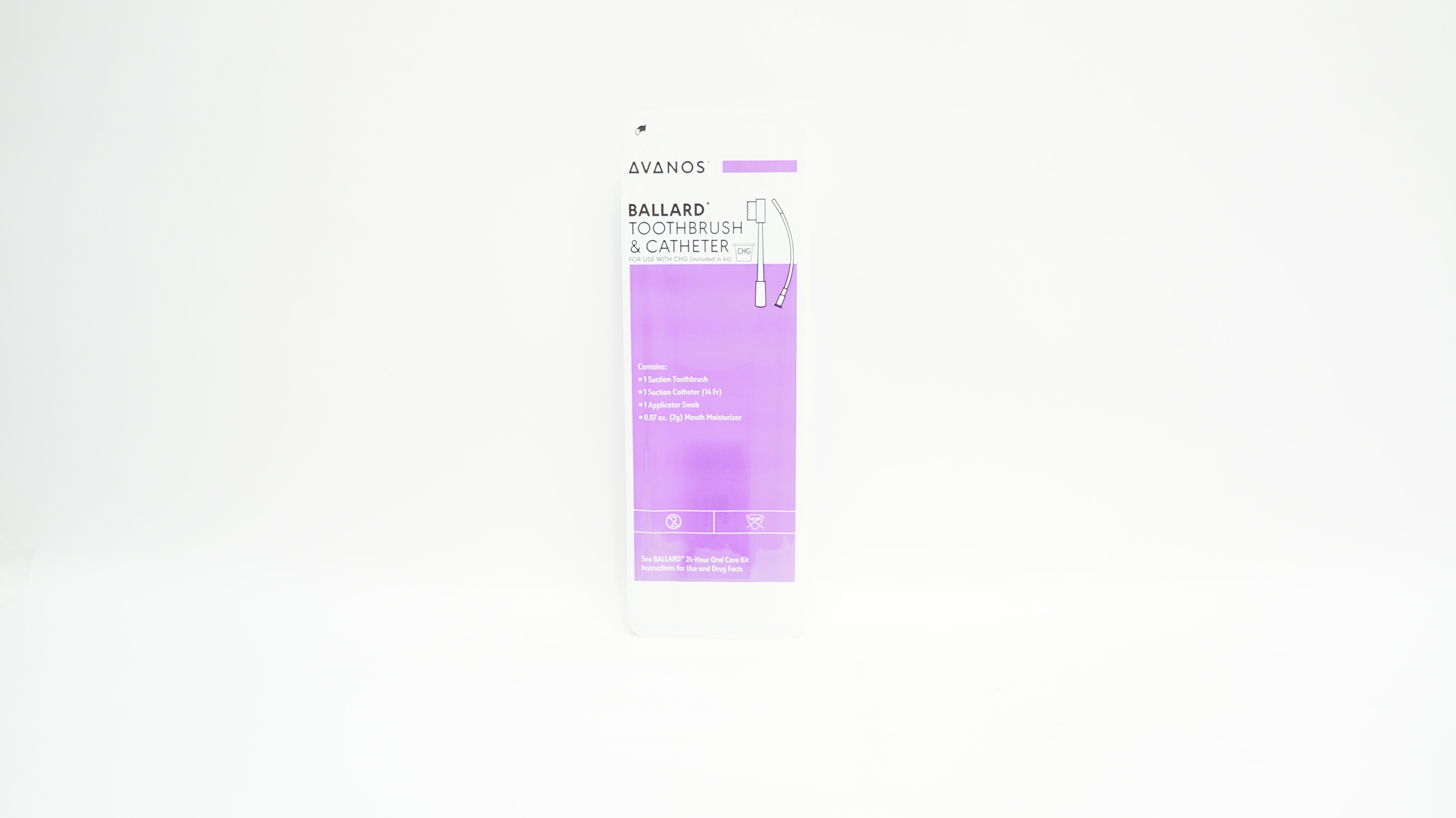 Avanos Ballard Toothbrush & Cath For Use with CHG