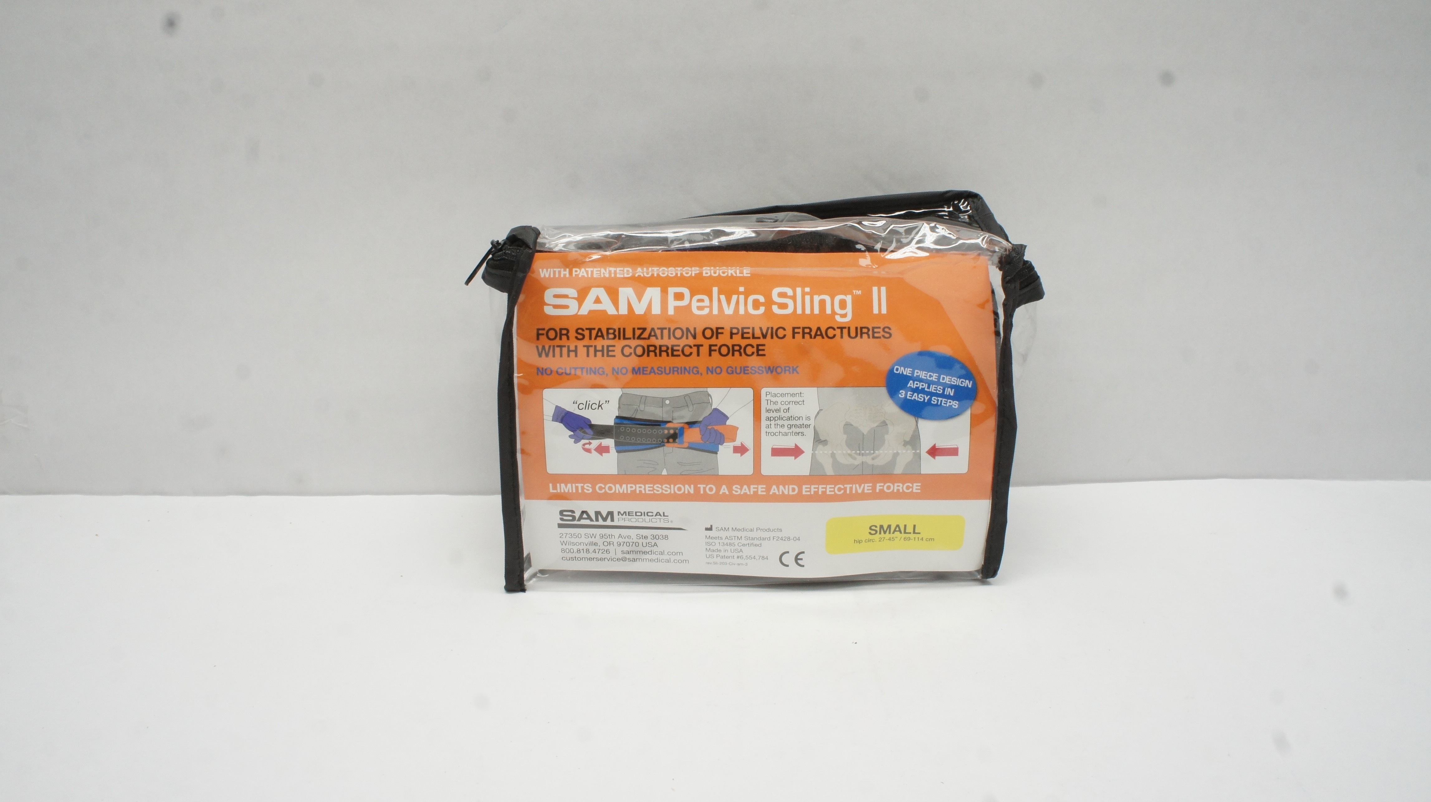 Sam Pelvic Sling II for Stabilization of Pelvic Fractures W/The Correct Force