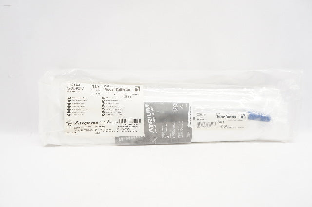 Atrium 8428 PVC Trocar Cath. 28Fr - Box of 10 (x)